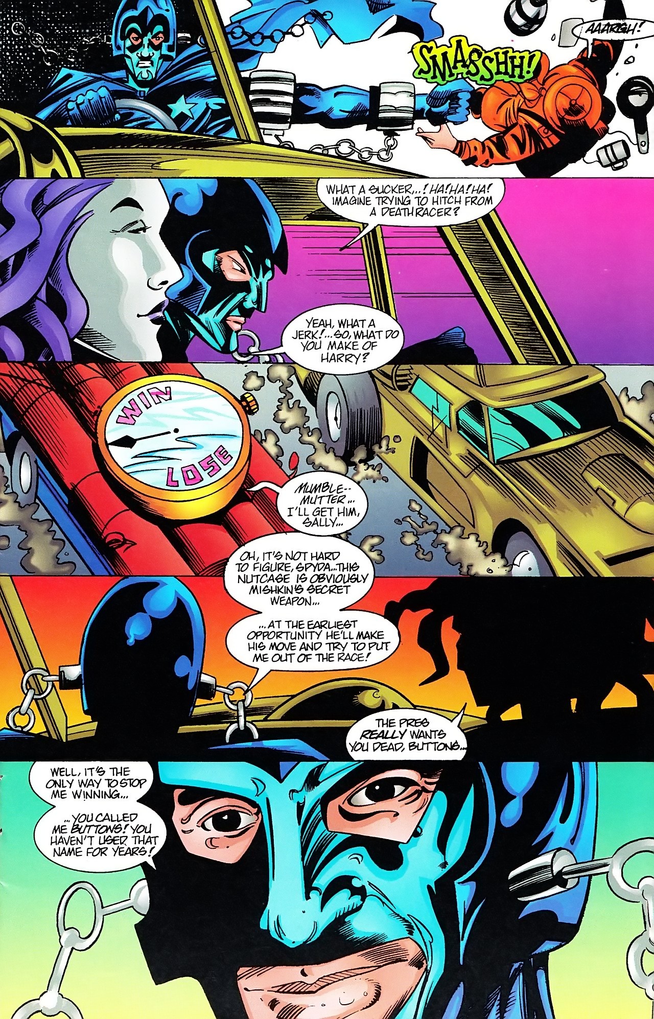 Read online Death Race 2020 comic -  Issue #8 - 12
