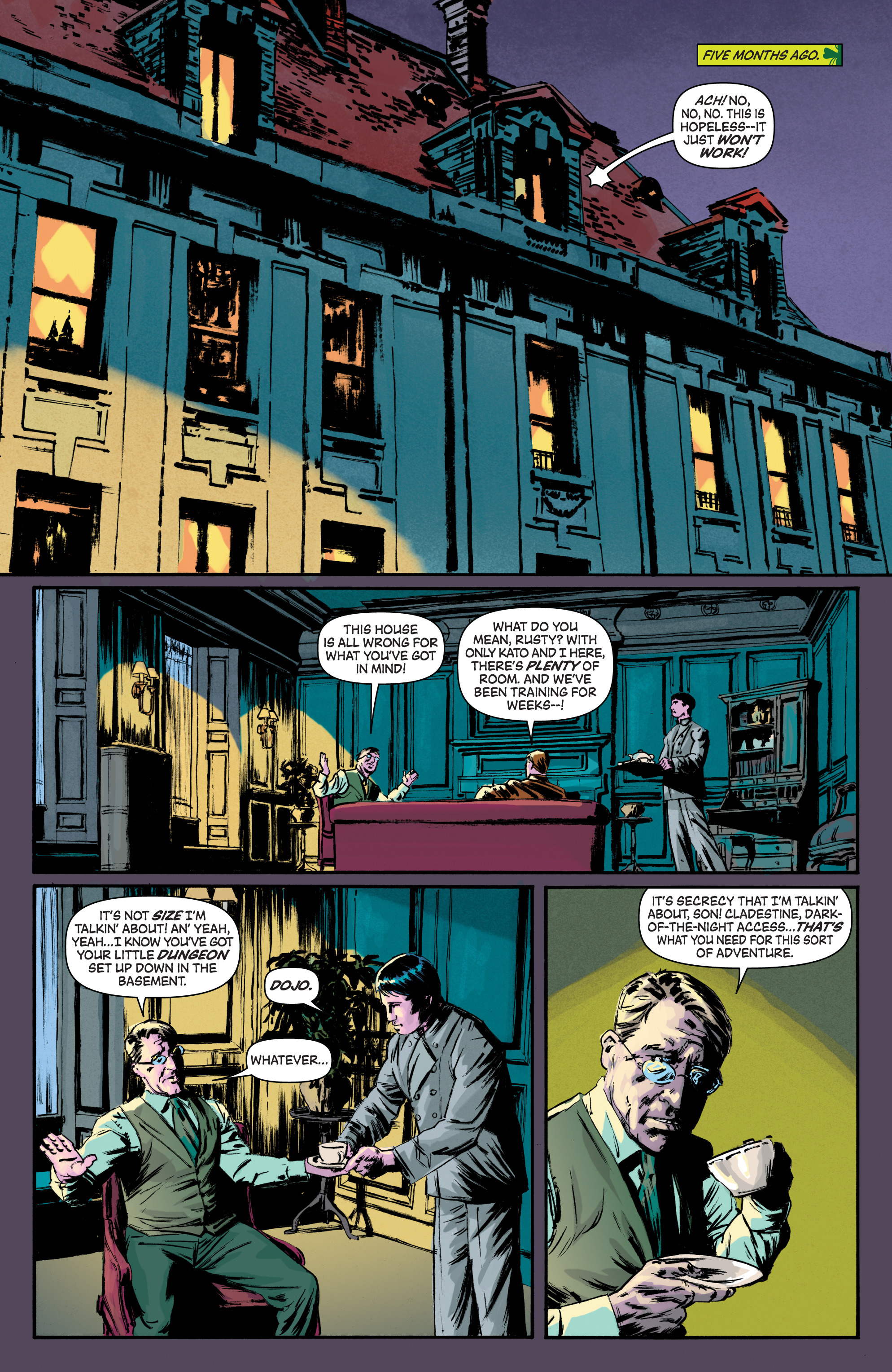Read online Green Hornet: Year One comic -  Issue #7 - 8