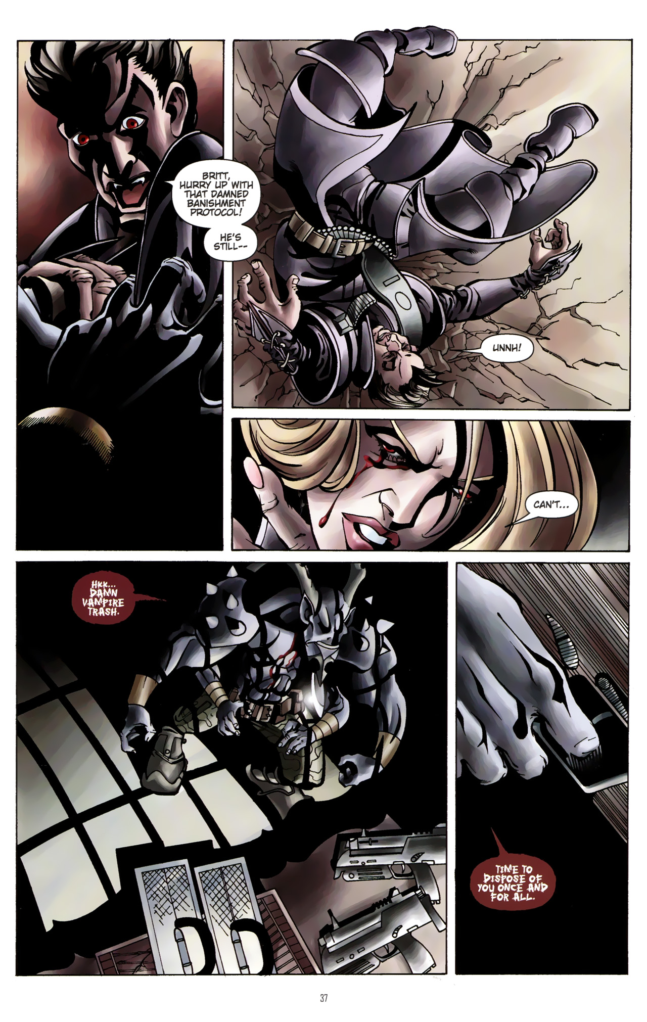 Read online CVO : Covert Vampiric Operations -- 100-Page Spectacular comic -  Issue # TPB - 39