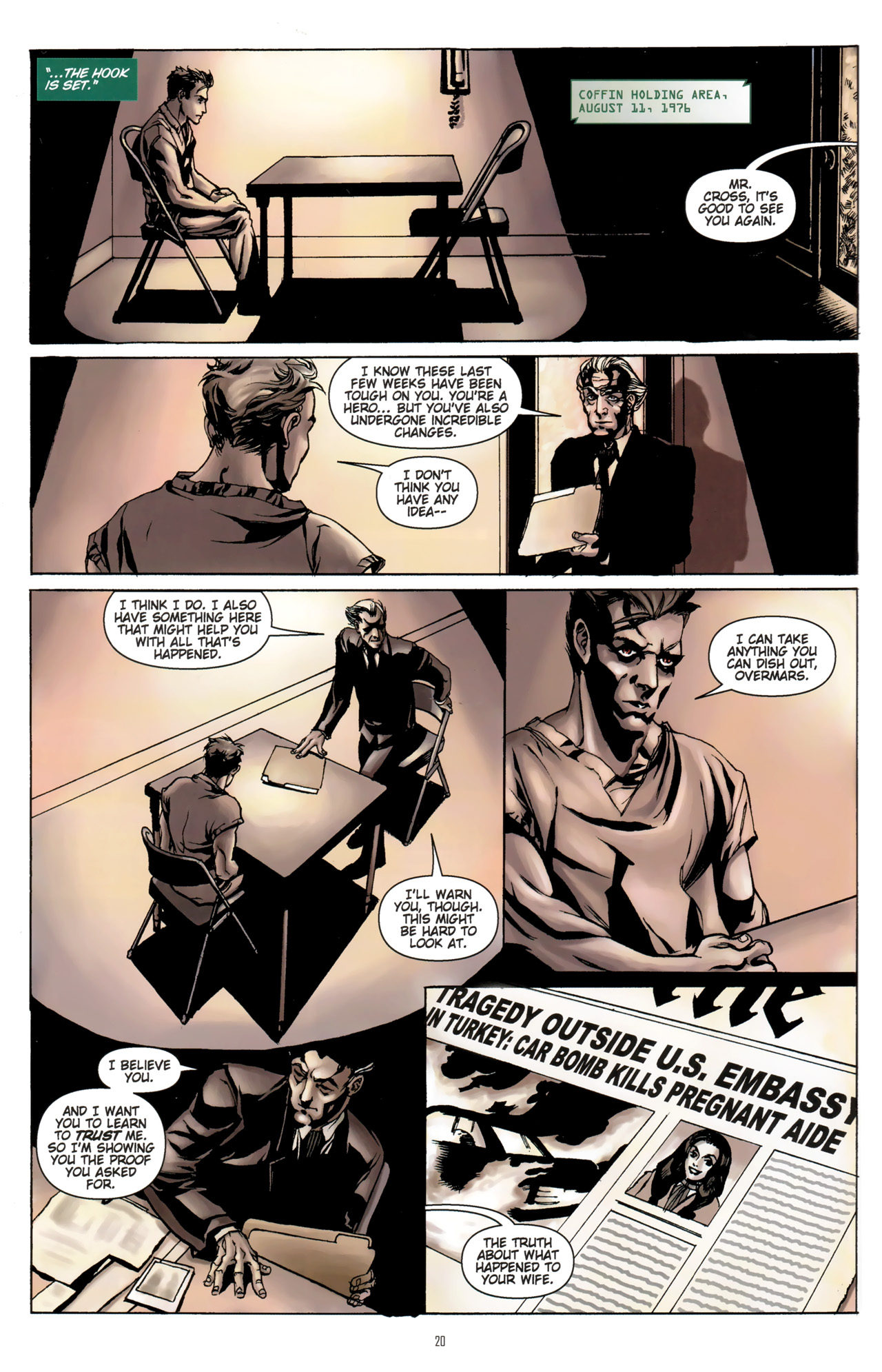 Read online CVO : Covert Vampiric Operations -- 100-Page Spectacular comic -  Issue # TPB - 22