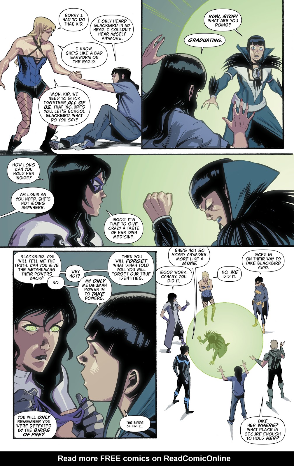 Batgirl and the Birds of Prey issue 10 - Page 19