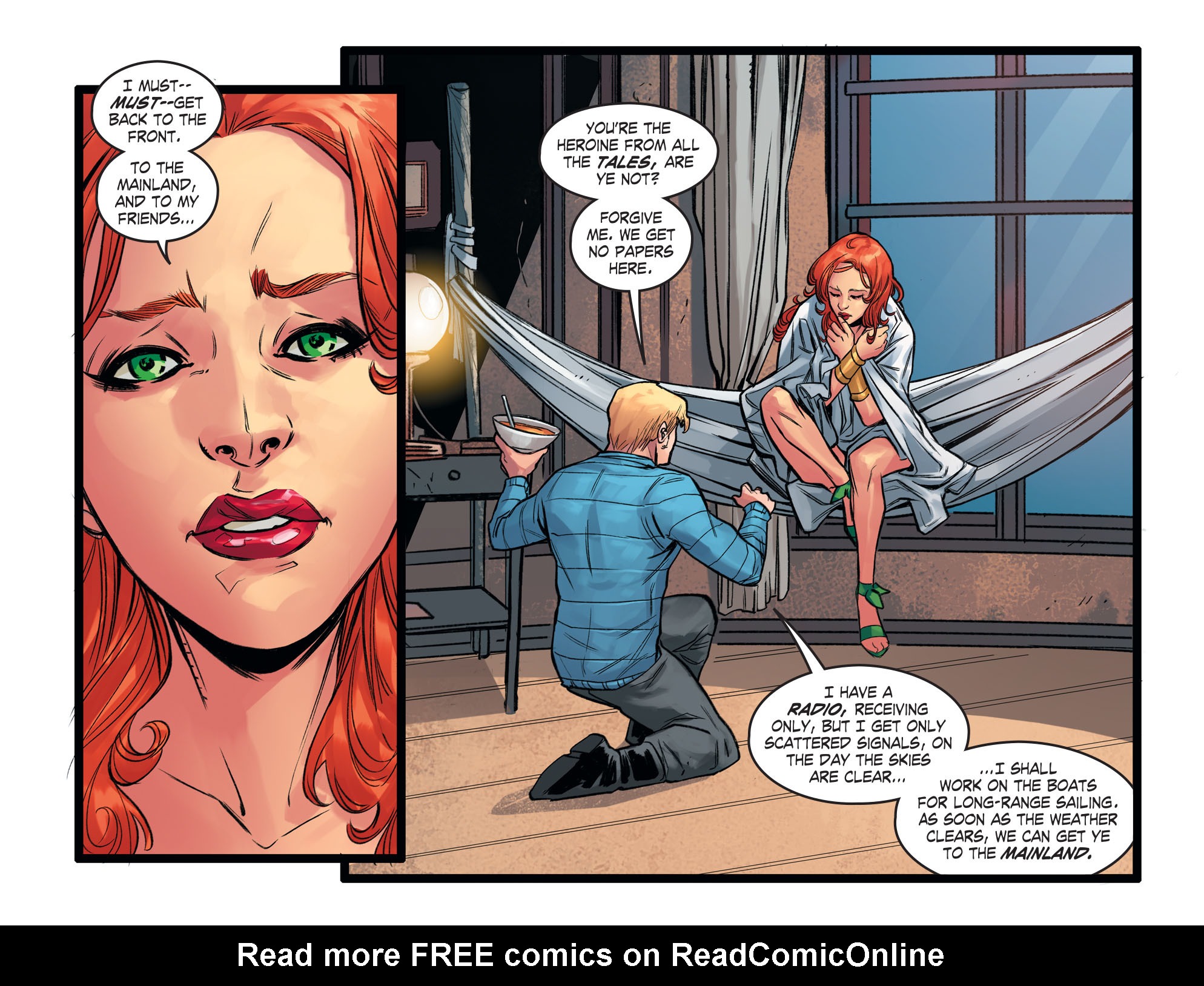 Read online DC Comics: Bombshells comic -  Issue #40 - 10