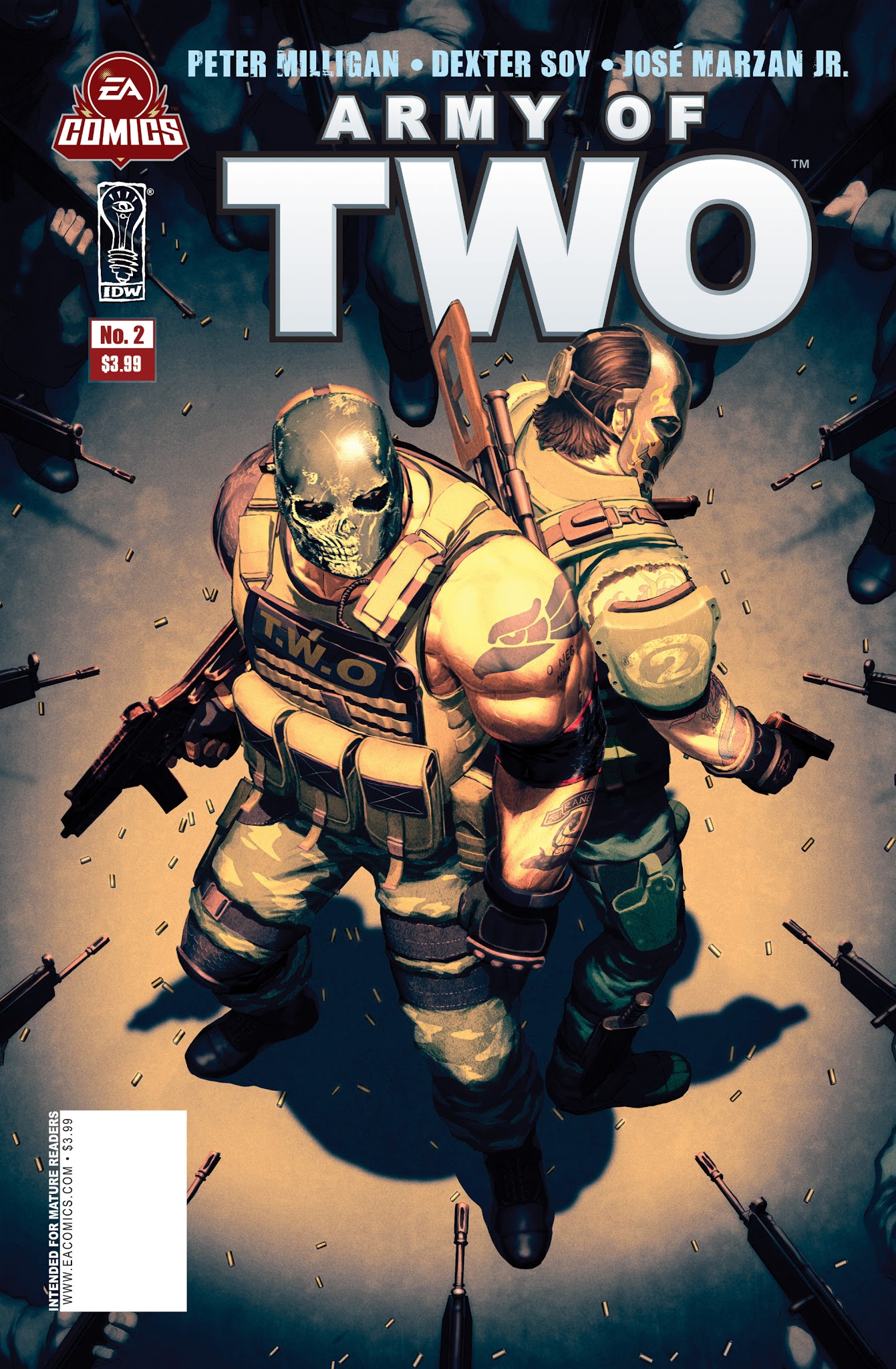 Read online Army of Two comic -  Issue #2 - 1