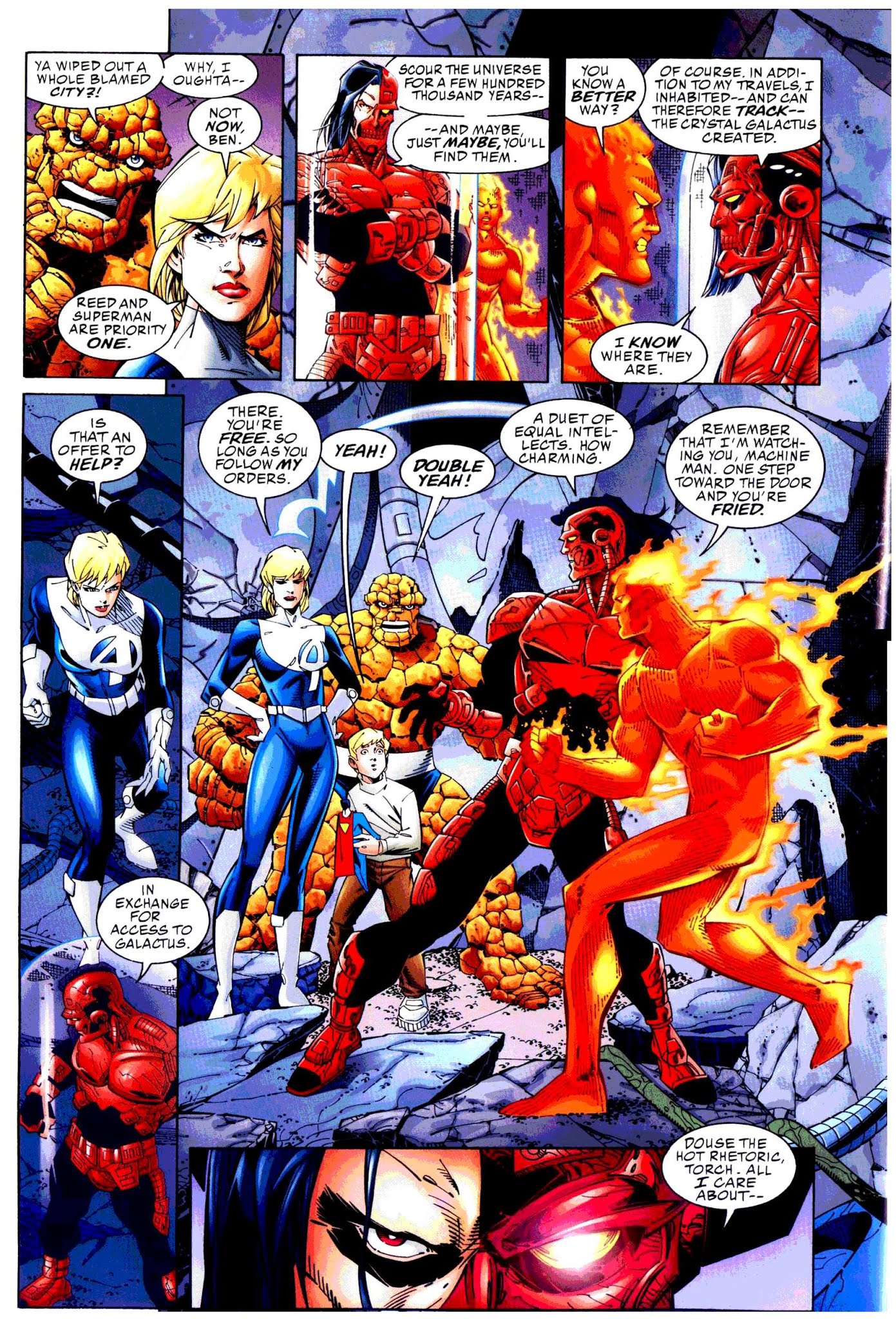 Read online Superman/Fantastic Four comic -  Issue # Full - 25