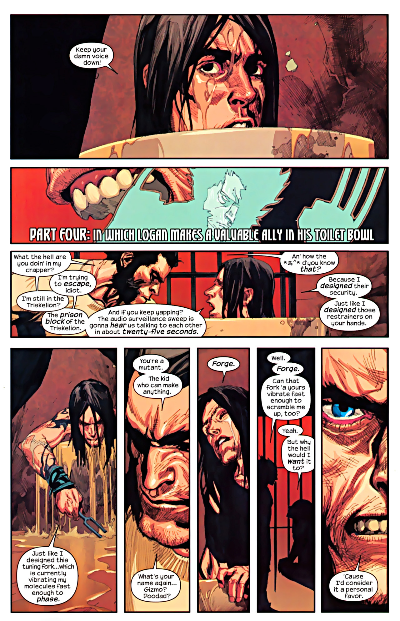 Read online Ultimate Wolverine vs. Hulk comic -  Issue #5 - 17