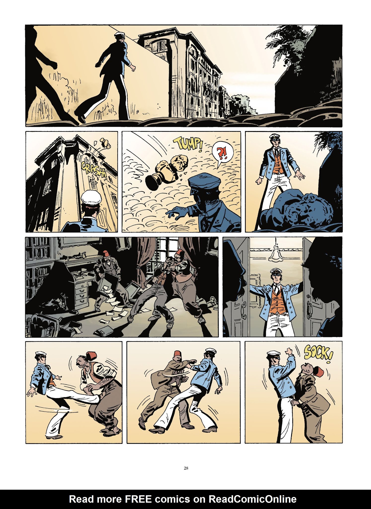 Read online Corto Maltese [GER] comic -  Issue #16 - 28