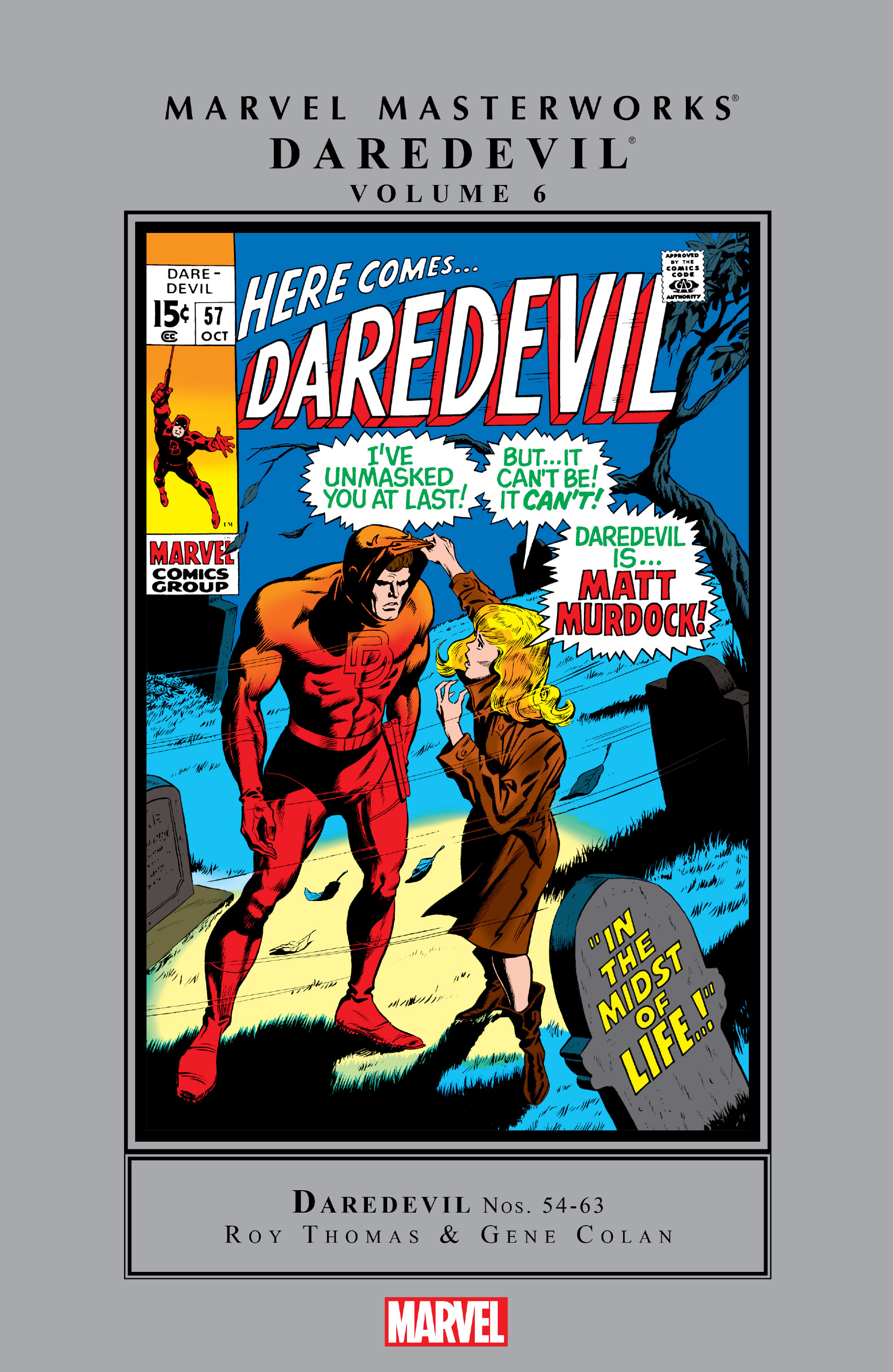 Read online Marvel Masterworks: Daredevil comic -  Issue # TPB 6 (Part 1) - 1