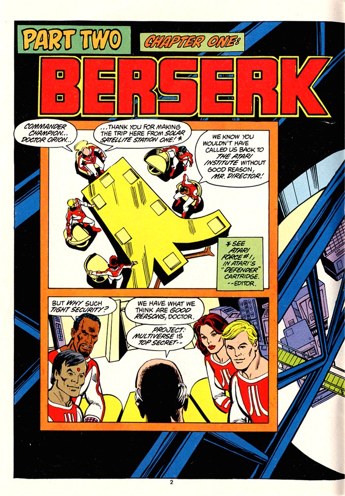Read online Atari Force (1982) comic -  Issue #2 - 4