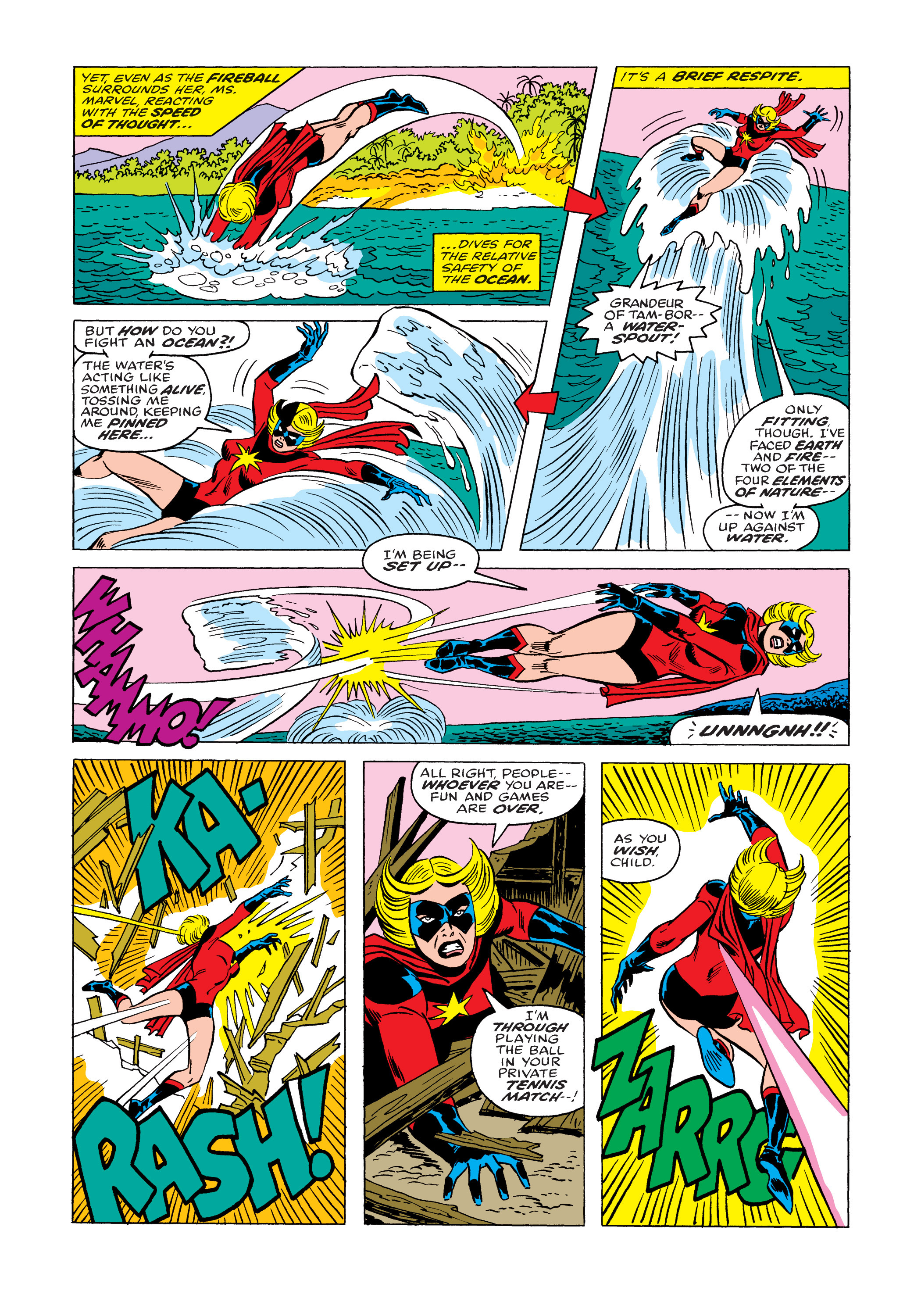 Read online Ms. Marvel (1977) comic -  Issue #11 - 17