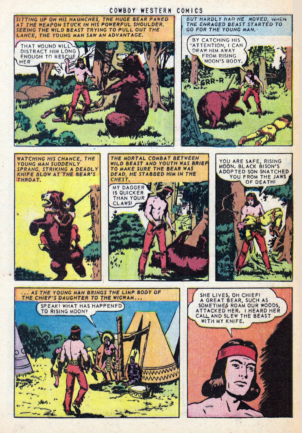 Read online Cowboy Western Comics (1948) comic -  Issue #39 - 32
