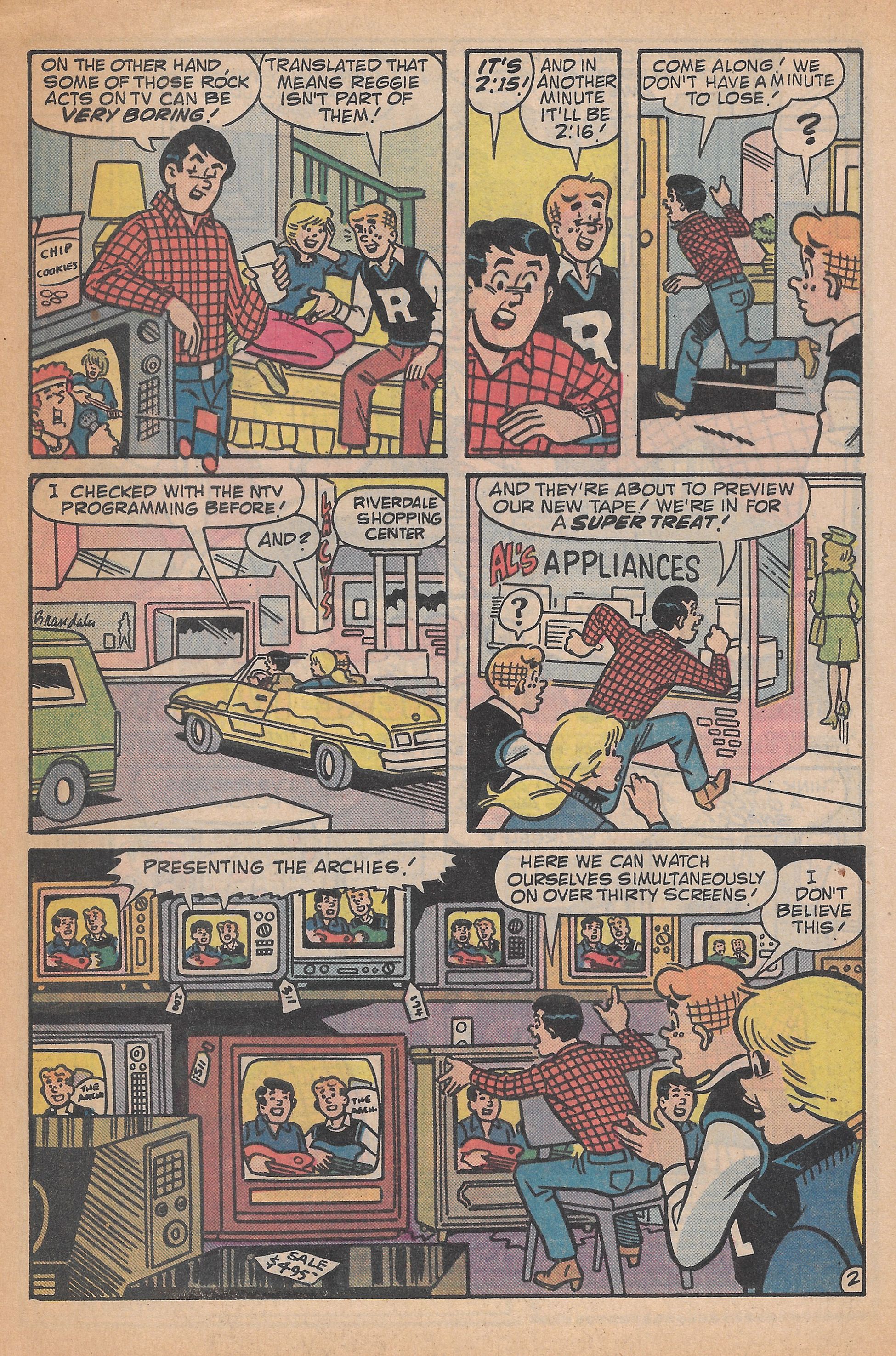 Read online Archie's TV Laugh-Out comic -  Issue #96 - 4