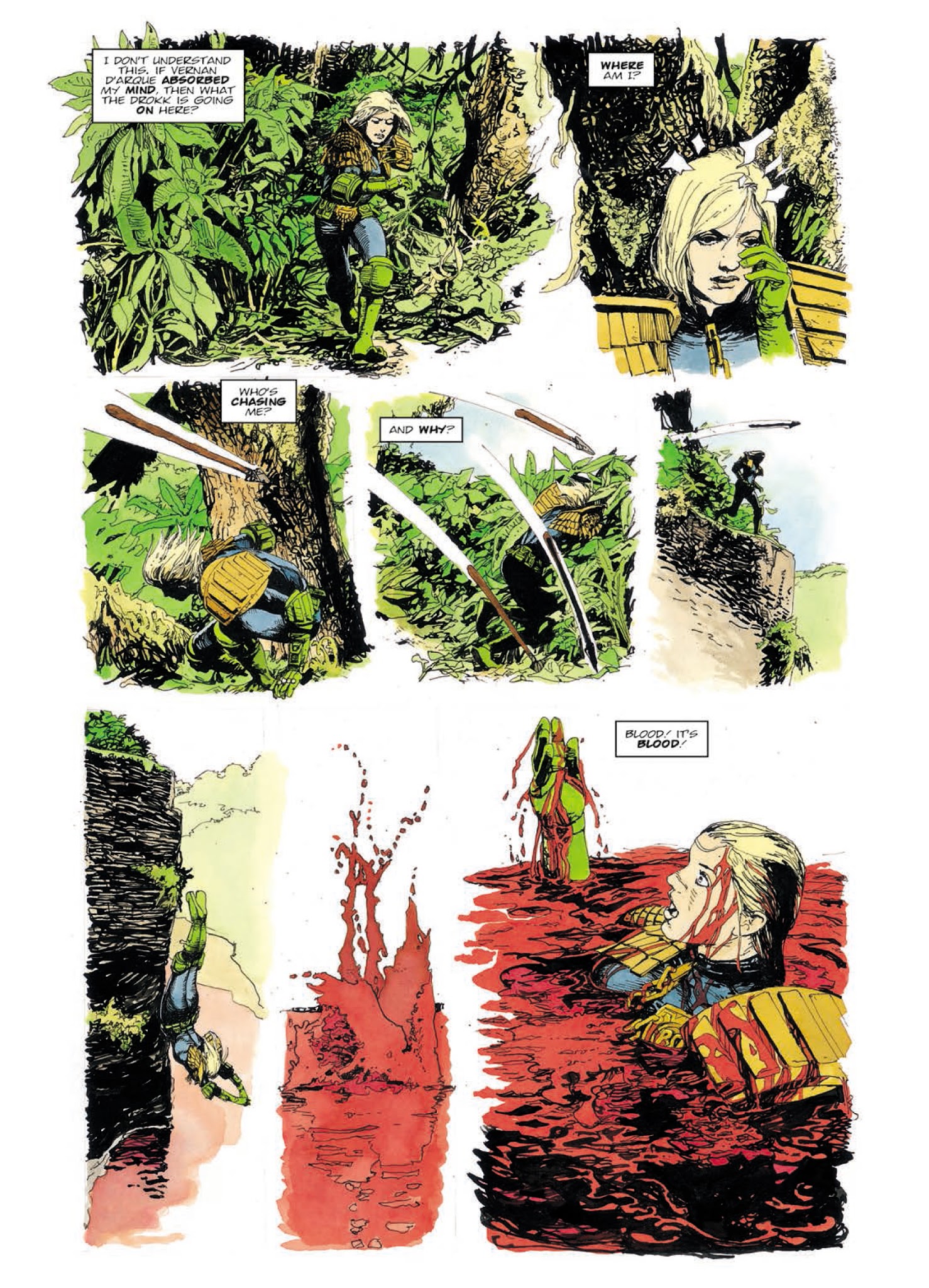 Read online Judge Anderson: The Psi Files comic -  Issue # TPB 4 - 67