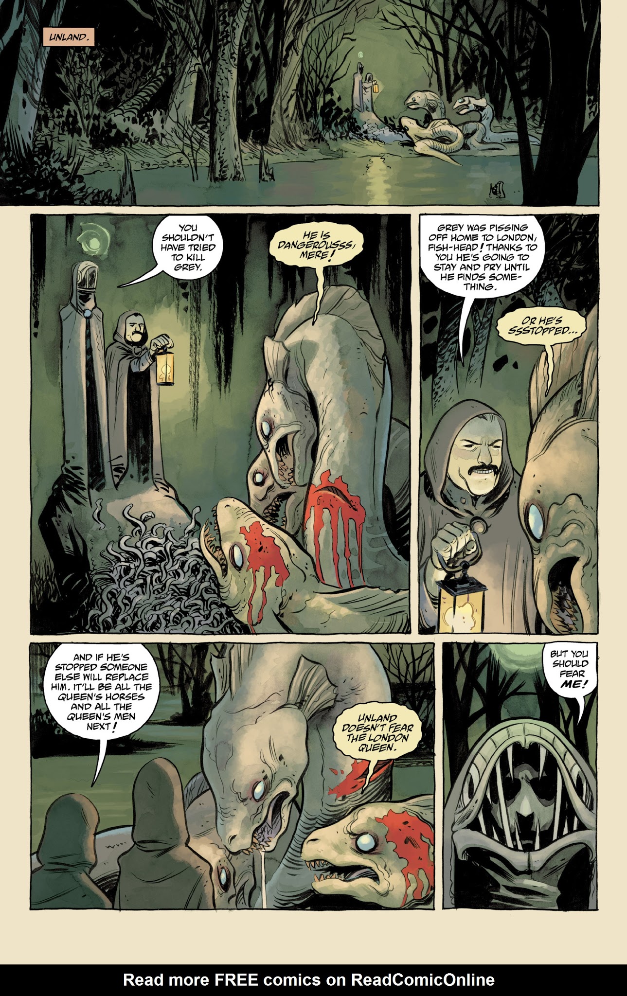 Read online Sir Edward Grey, Witchfinder: The Mysteries of Unland comic -  Issue # TPB - 44
