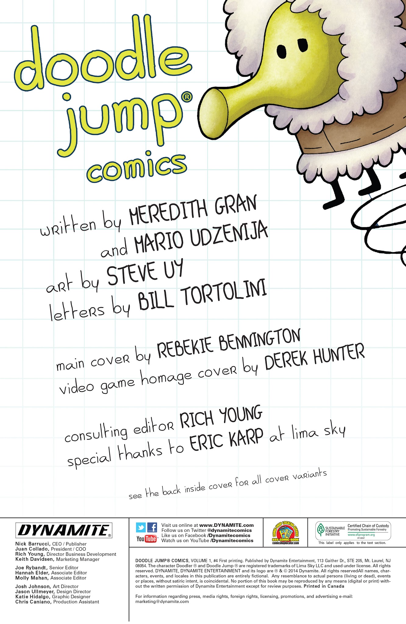 Read online Doodle Jump Comics comic -  Issue #4 - 3