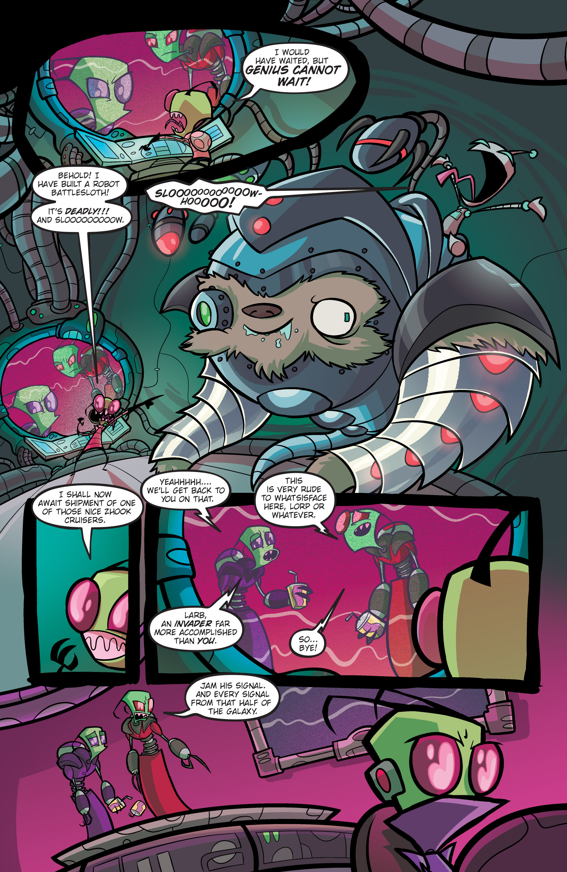 Read online Invader Zim comic -  Issue #18 - 5
