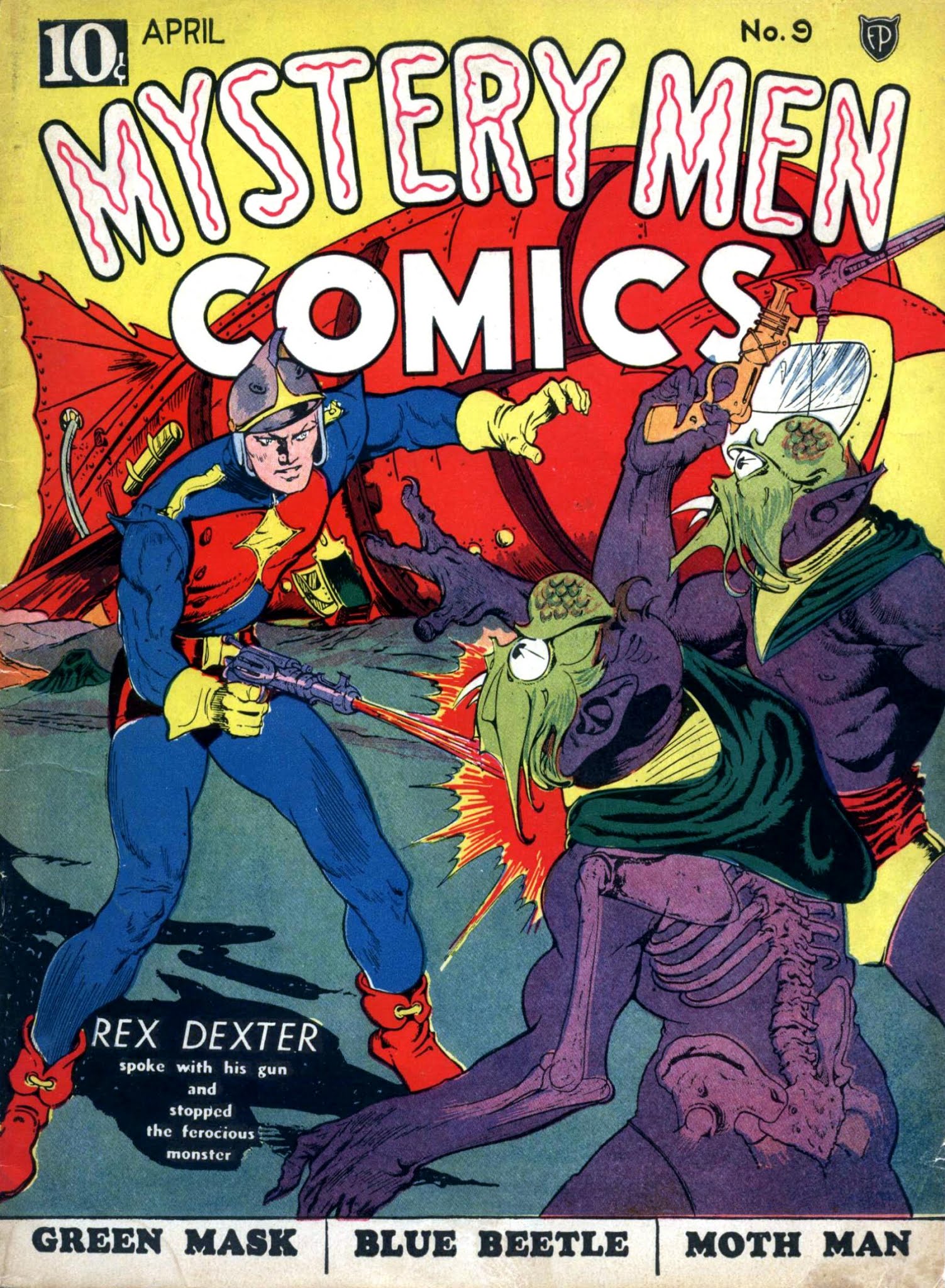 Read online Mystery Men Comics comic -  Issue #9 - 1