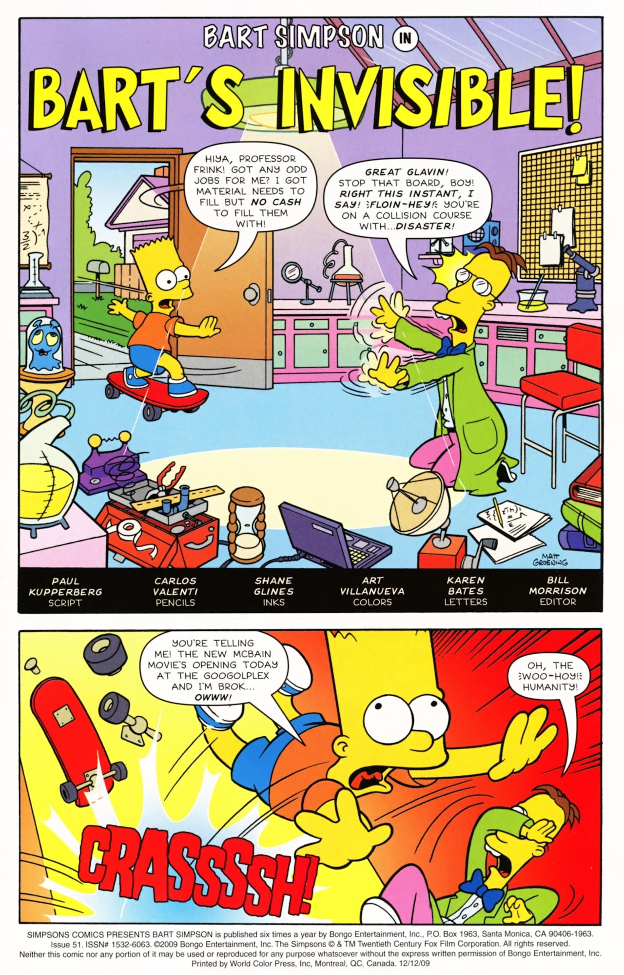 Read online Simpsons Comics Presents Bart Simpson comic -  Issue #51 - 2