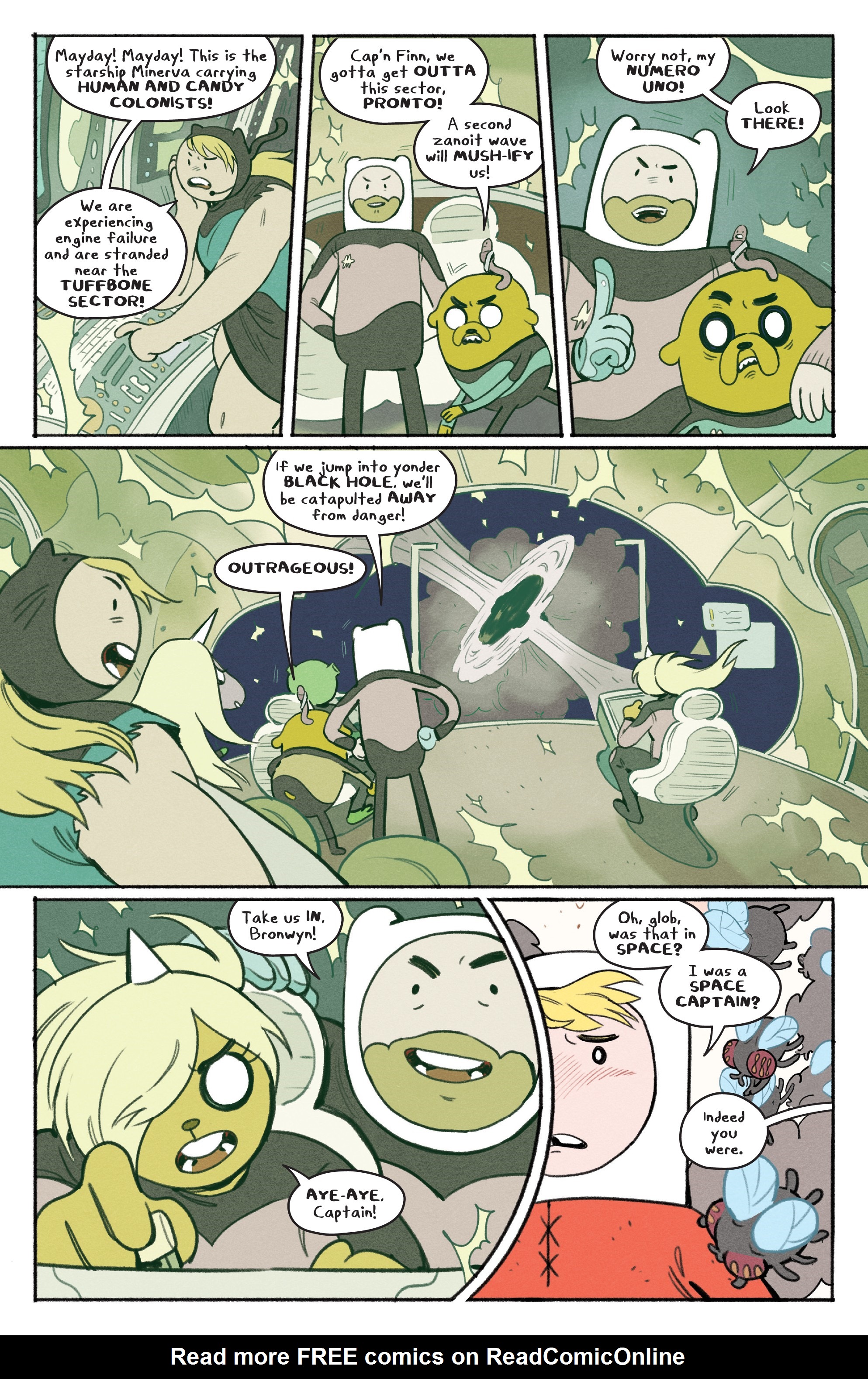 Read online Adventure Time: Beginning of the End comic -  Issue # _TPB - 63