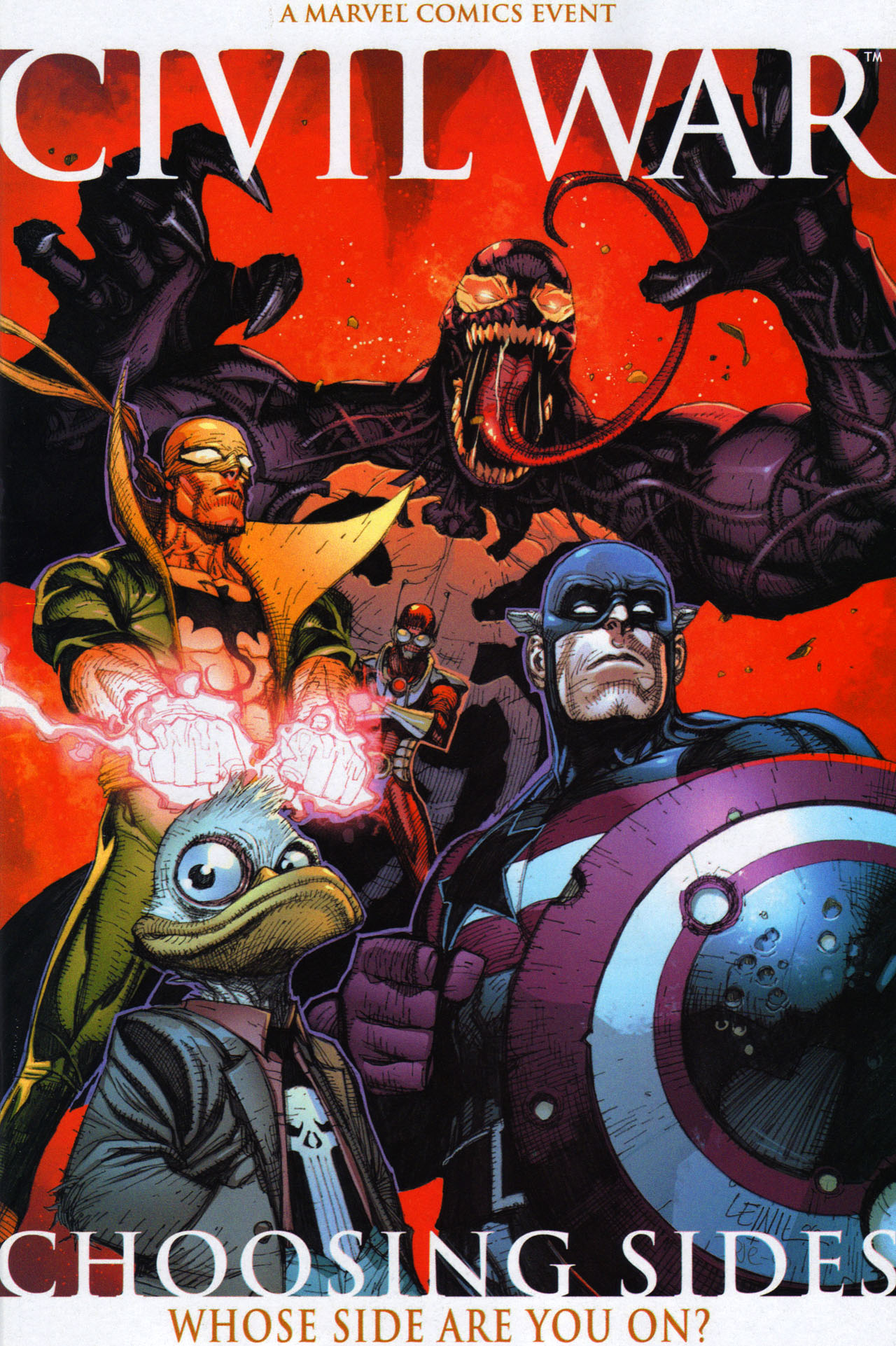 Read online Civil War: Choosing Sides comic -  Issue # Full - 1