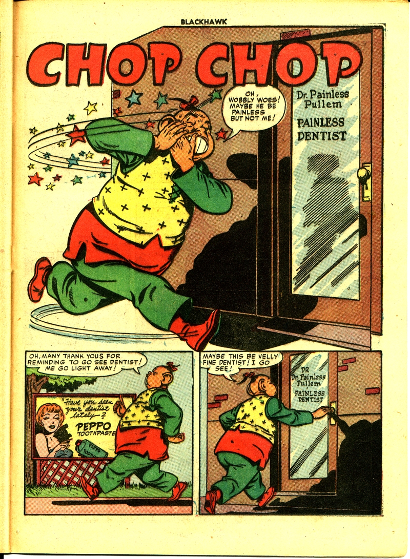 Read online Blackhawk (1957) comic -  Issue #42 - 35