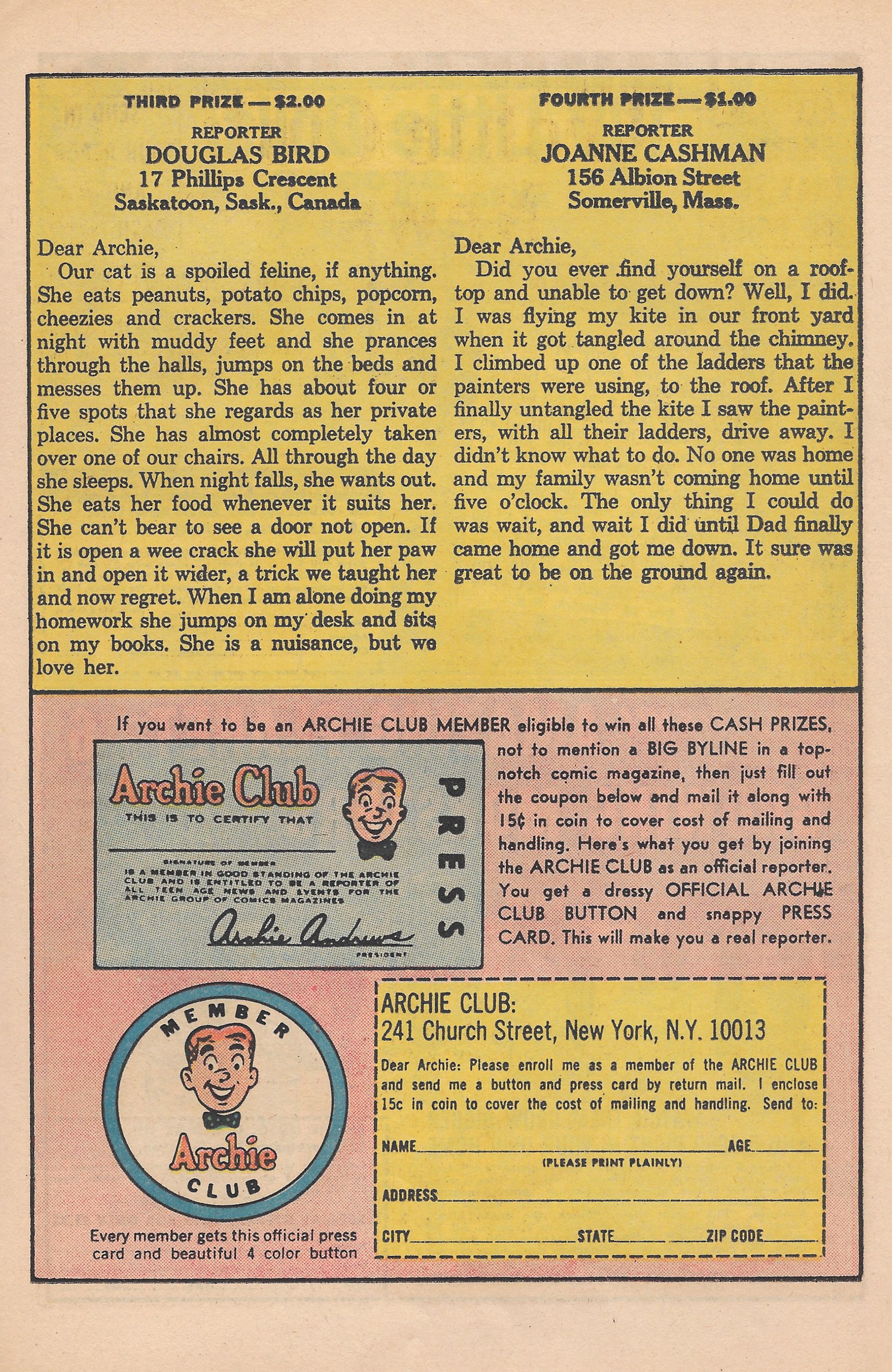 Read online Archie's Joke Book Magazine comic -  Issue #96 - 27