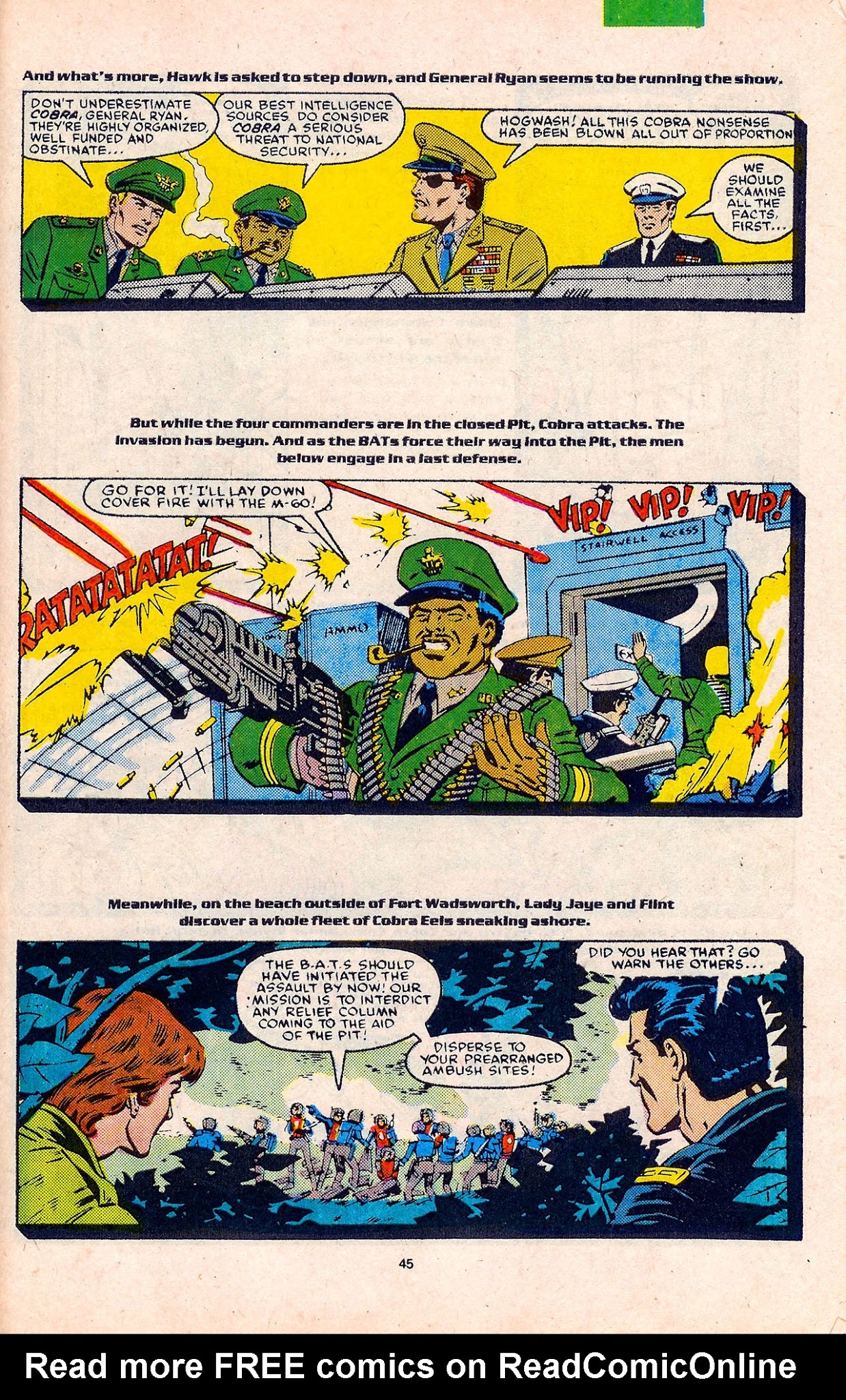 Read online G.I. Joe Yearbook comic -  Issue #3 - 47