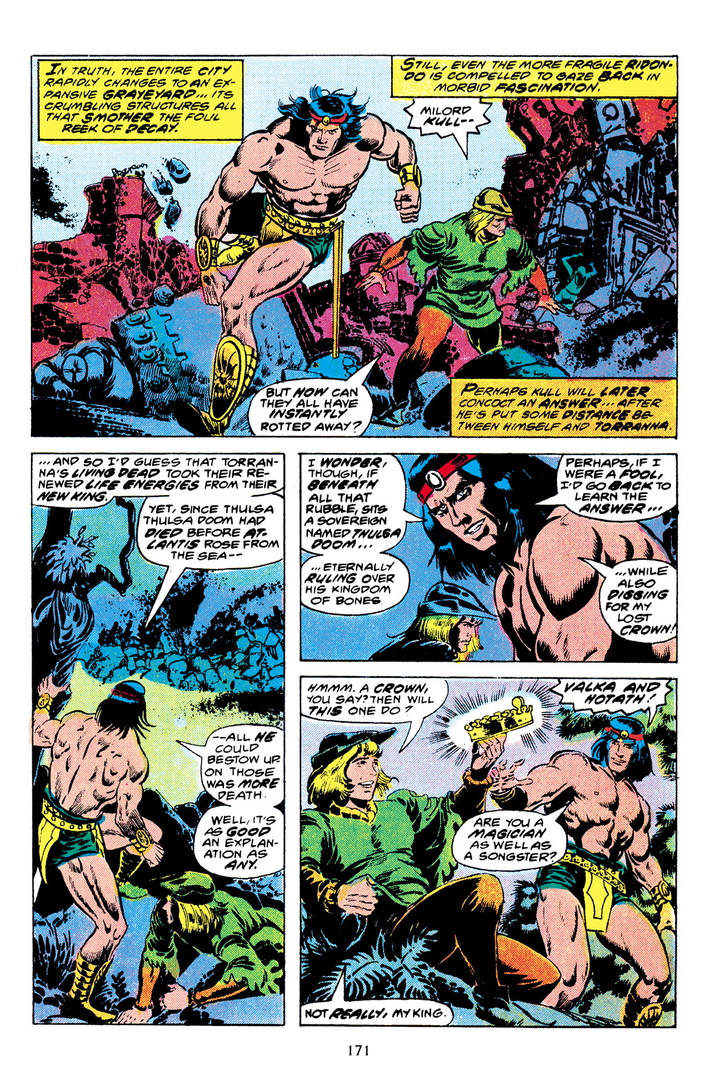 Read online The Chronicles of Kull comic -  Issue # TPB 3 (Part 2) - 71