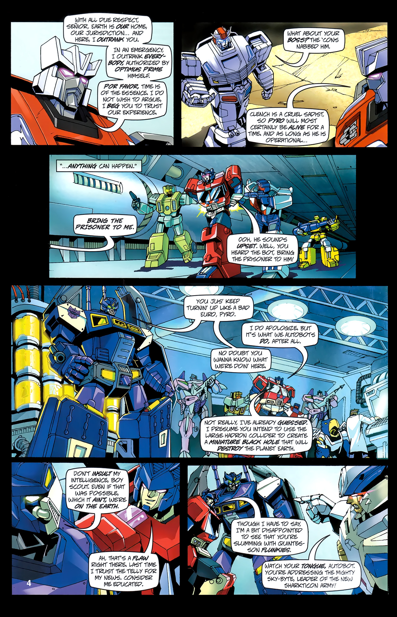 Read online Transformers: Timelines comic -  Issue #5 - 6