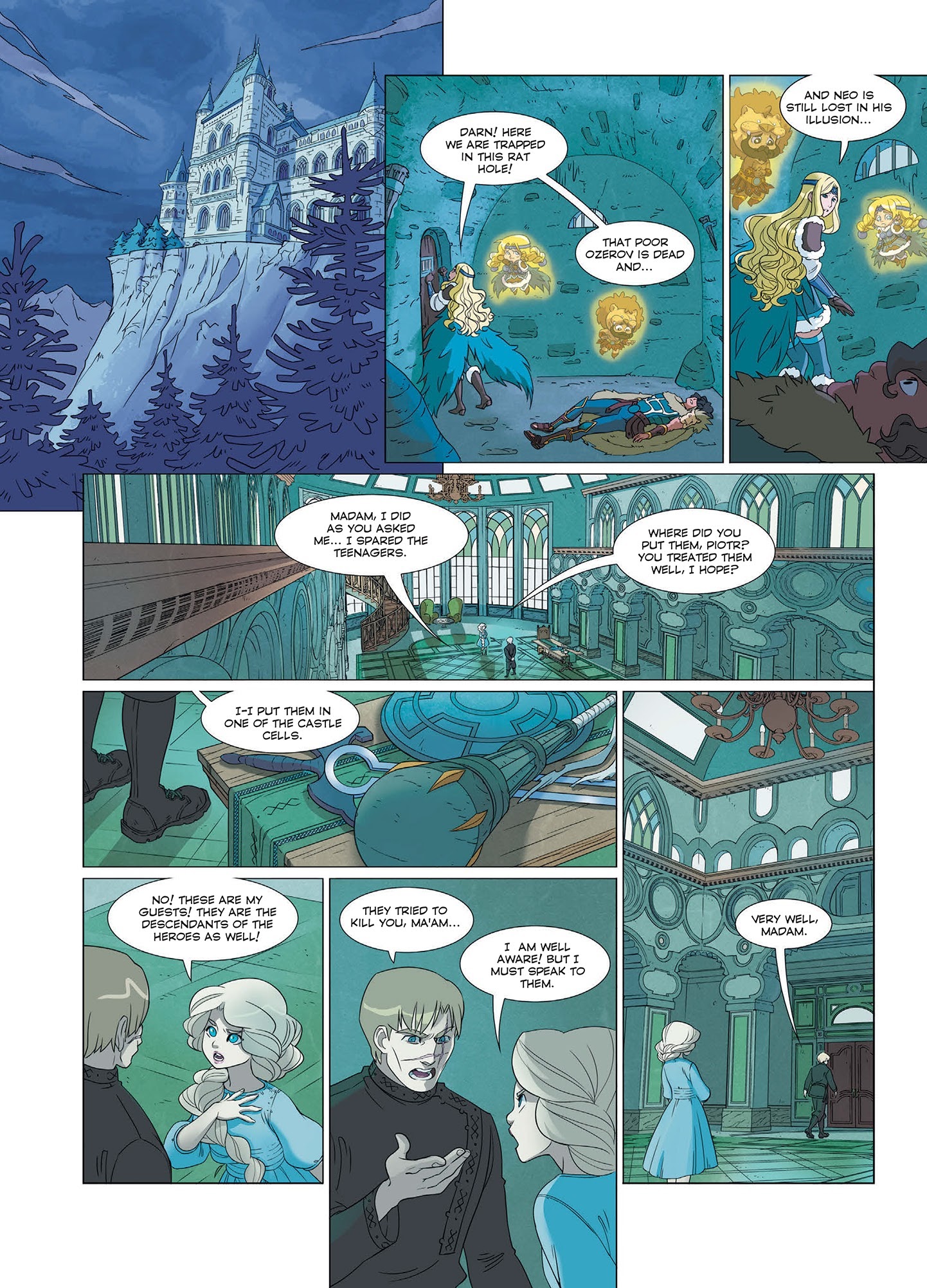 Read online The Mythics comic -  Issue # TPB 3 (Part 1) - 93