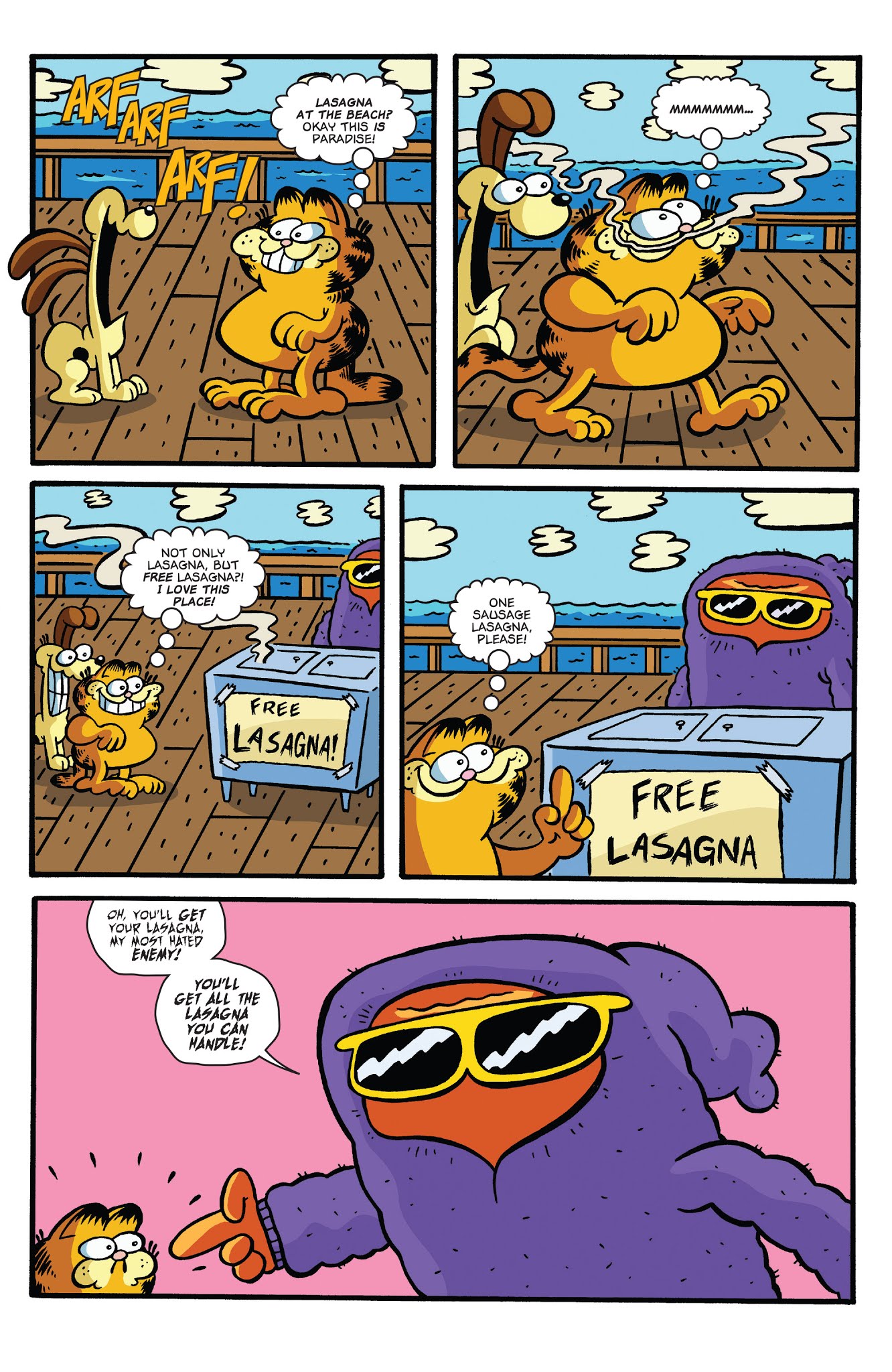 Read online Garfield 2018 Vacation Time Blues comic -  Issue # Full - 28