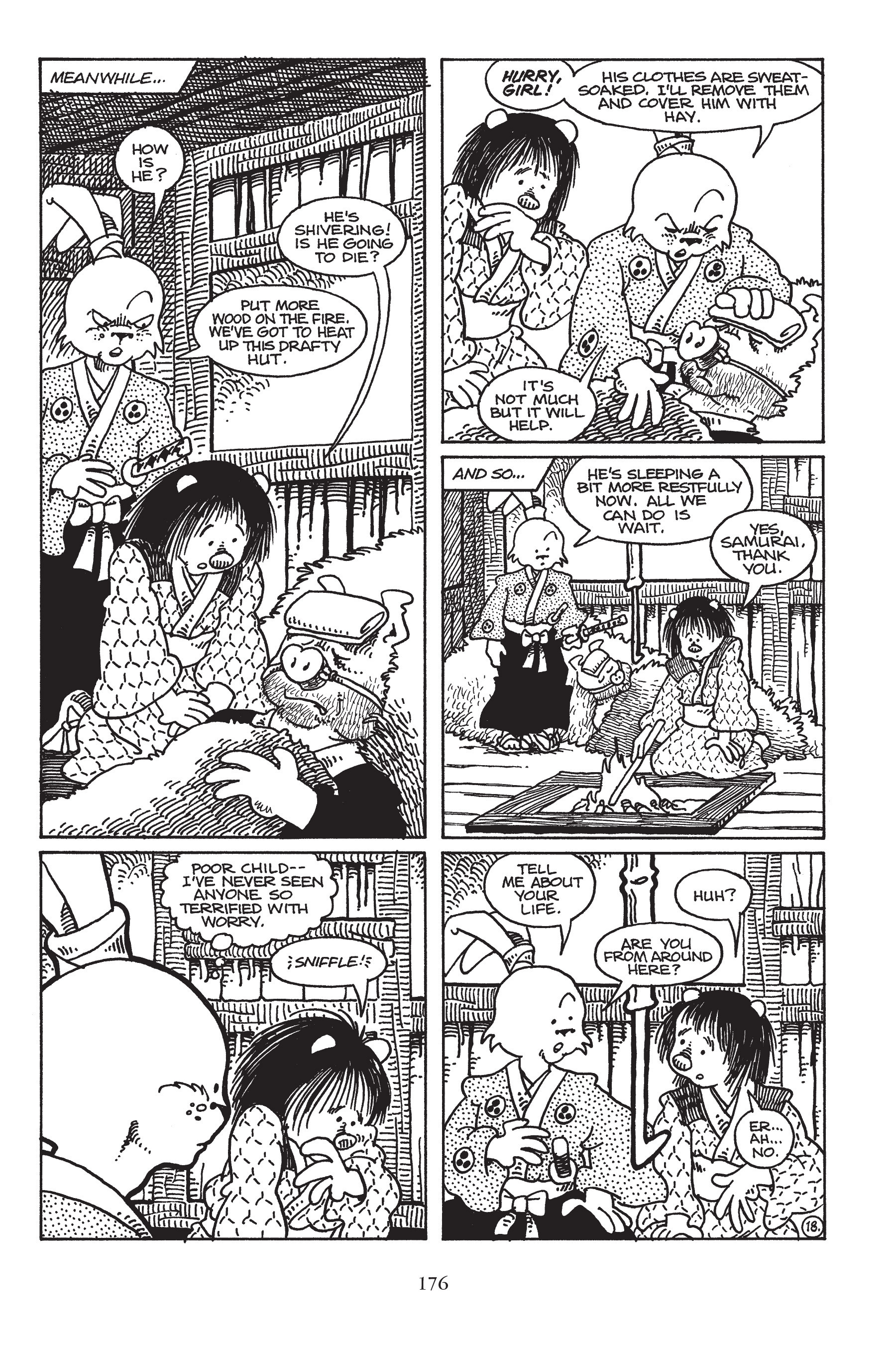 Read online Usagi Yojimbo (1987) comic -  Issue # _TPB 7 - 167