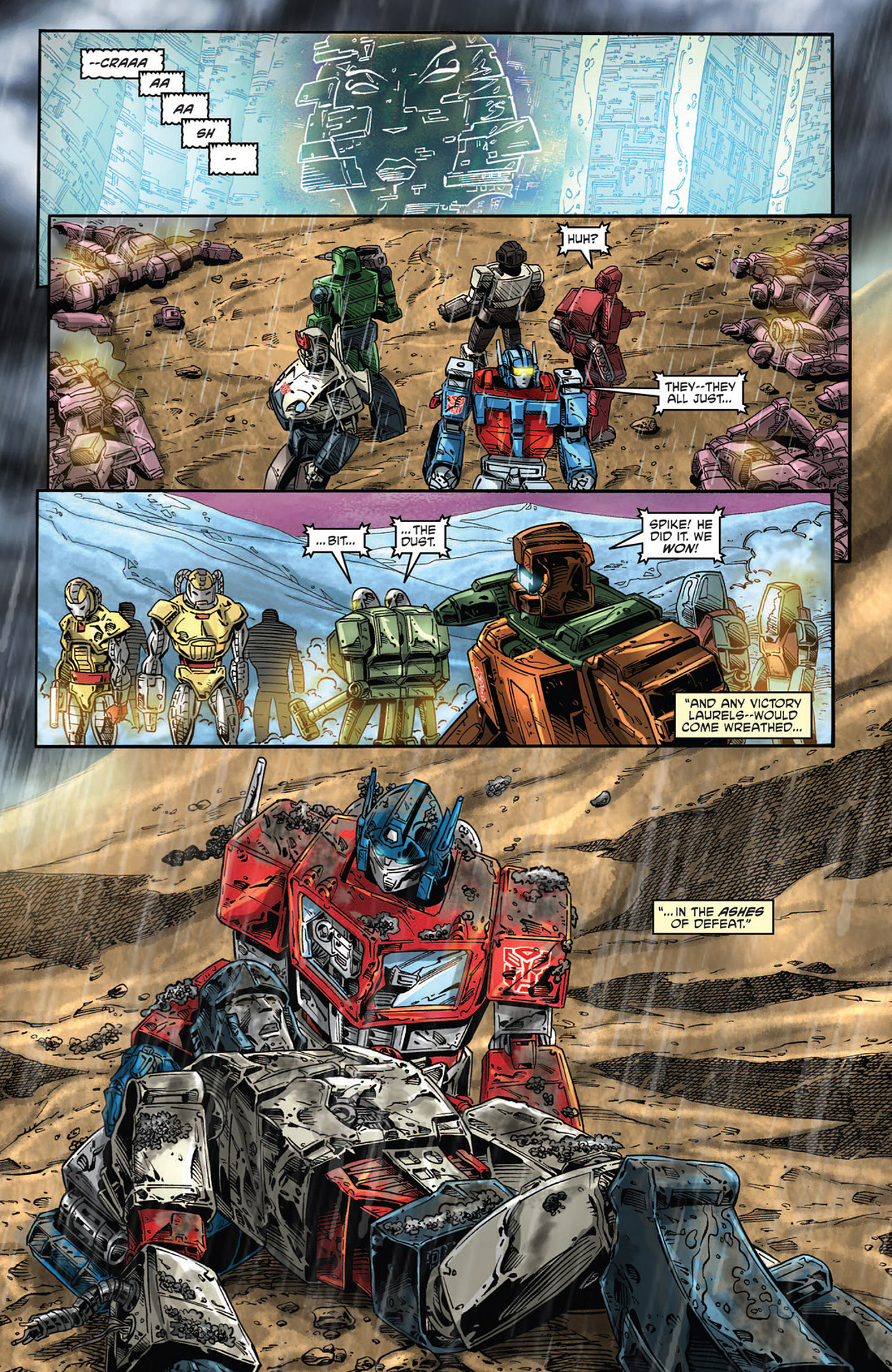 Read online The Transformers: Regeneration One comic -  Issue #85 - 24