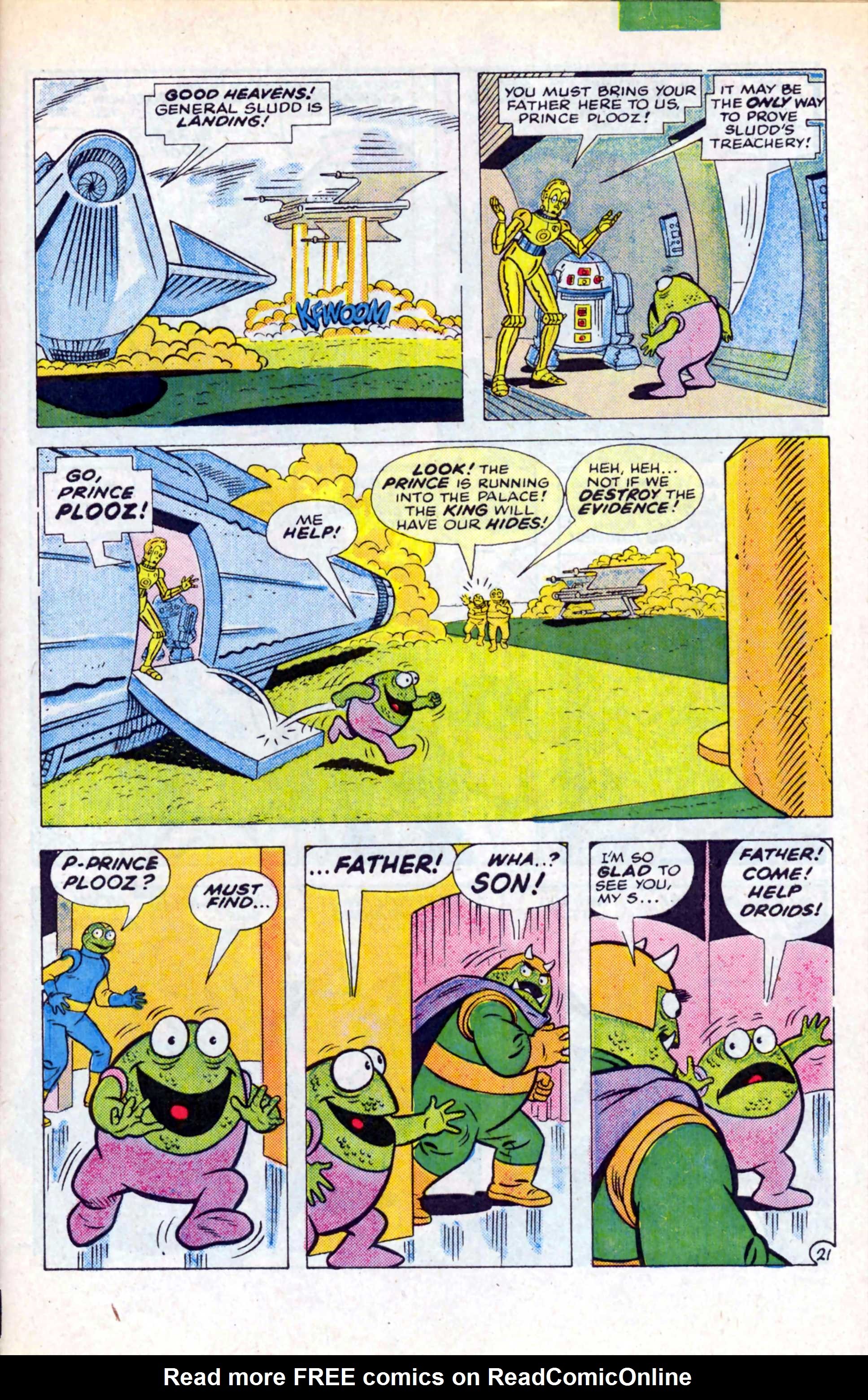 Read online Ewoks (1987) comic -  Issue #10 - 22