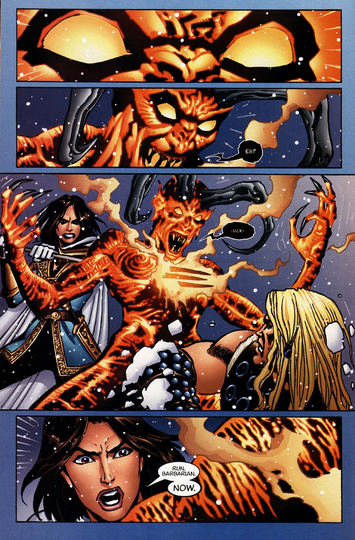 Read online R.A. Salvatore's DemonWars: Trial By Fire comic -  Issue #2 - 10