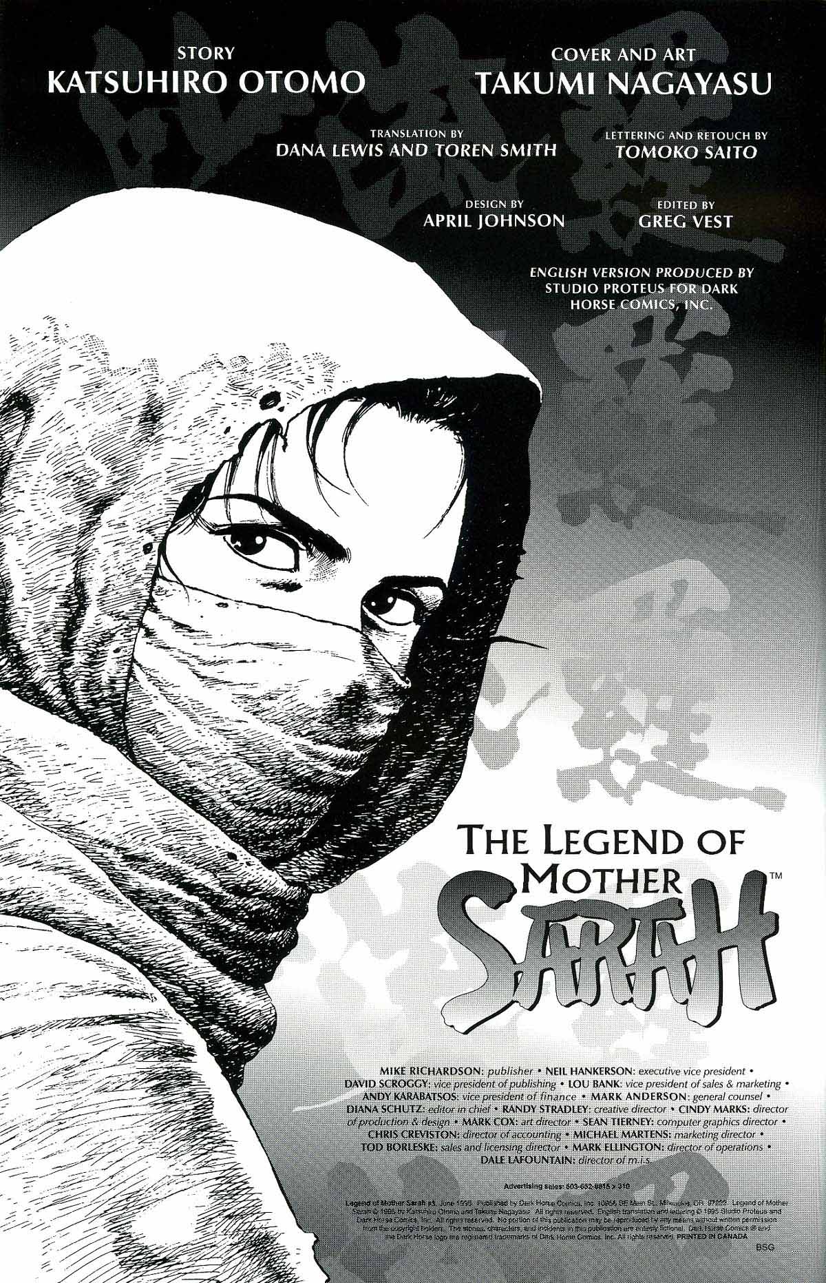 Read online The Legend of Mother Sarah comic -  Issue #3 - 2