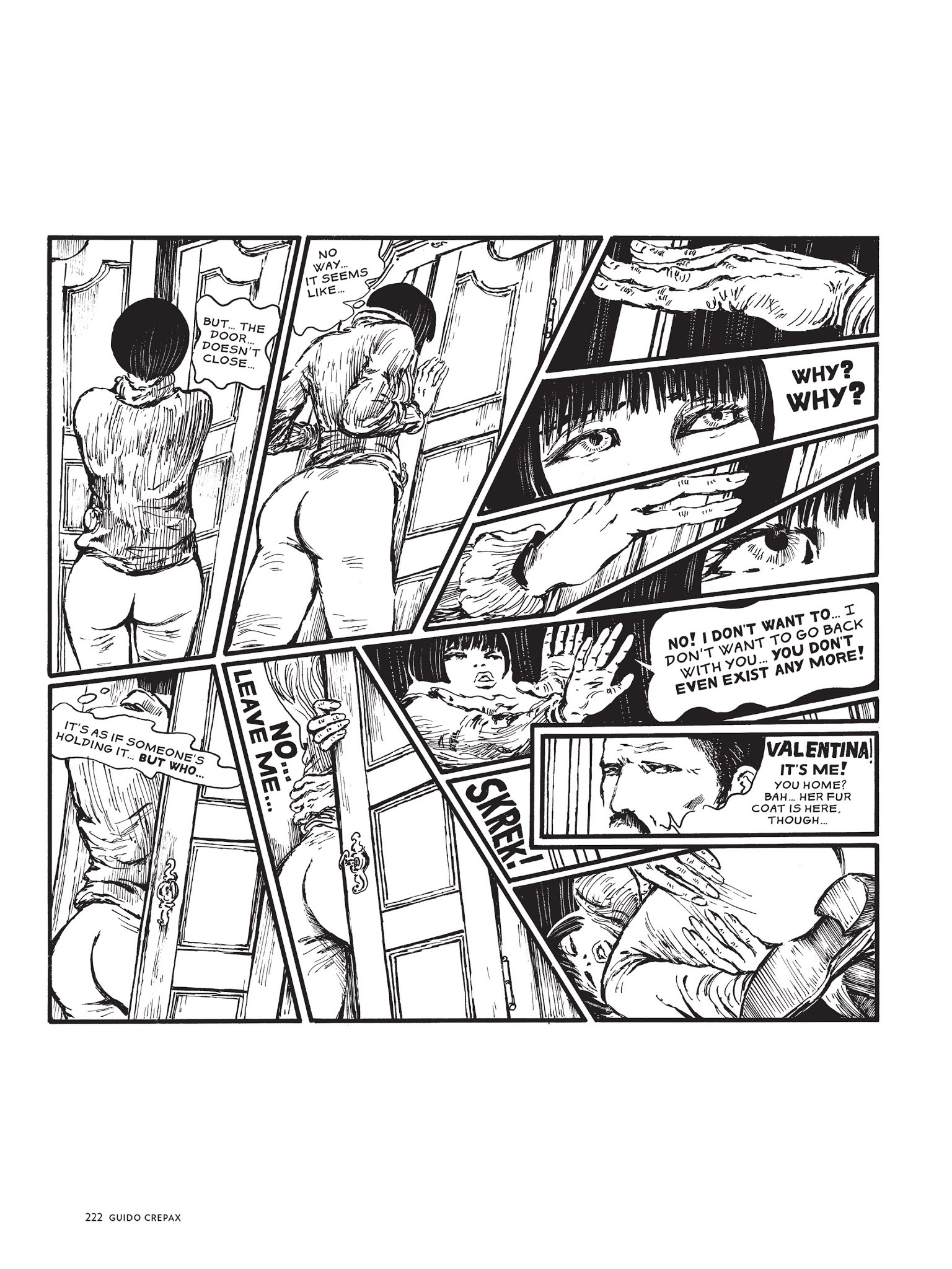 Read online The Complete Crepax comic -  Issue # TPB 1 - 212
