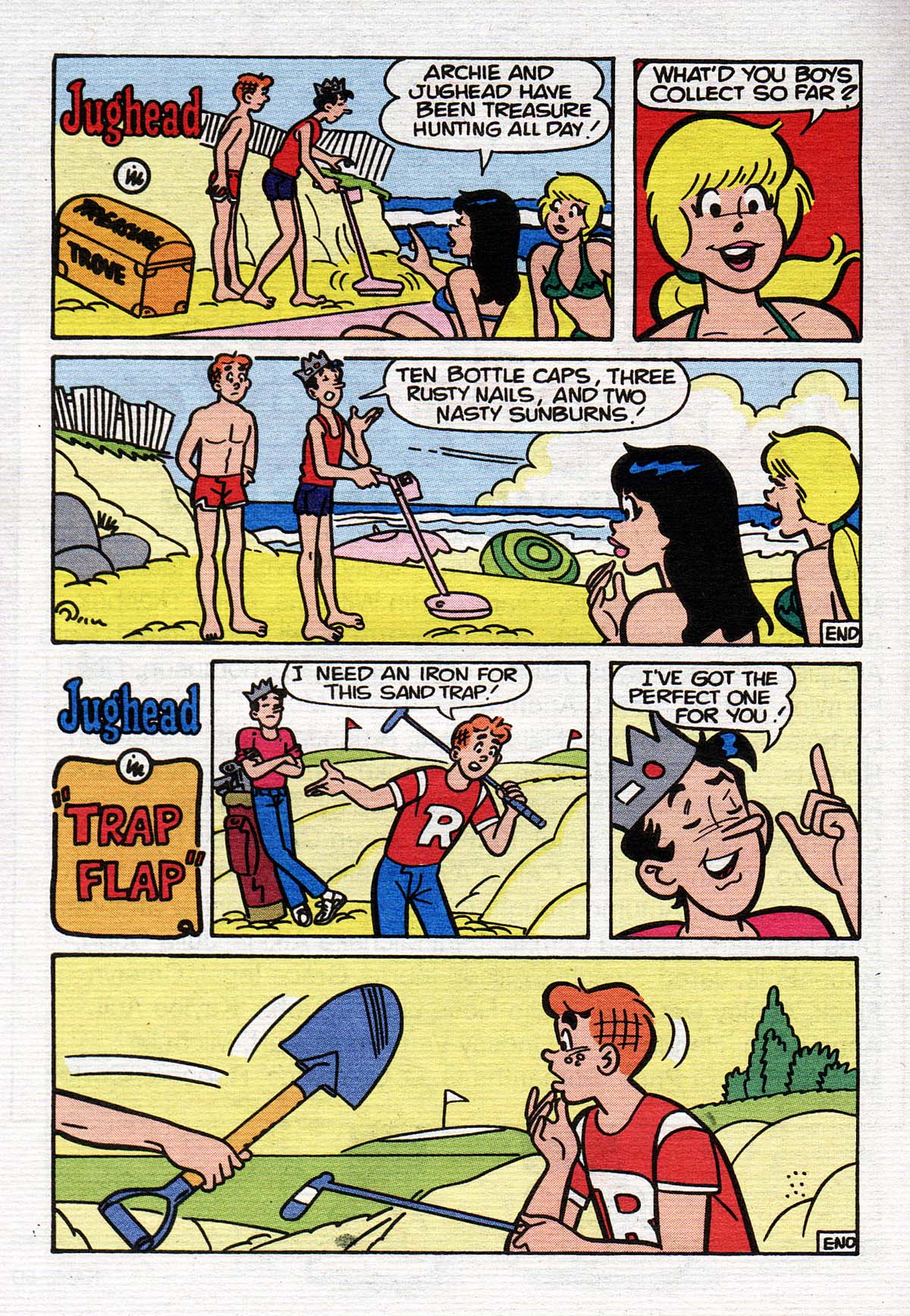 Read online Jughead's Double Digest Magazine comic -  Issue #106 - 142