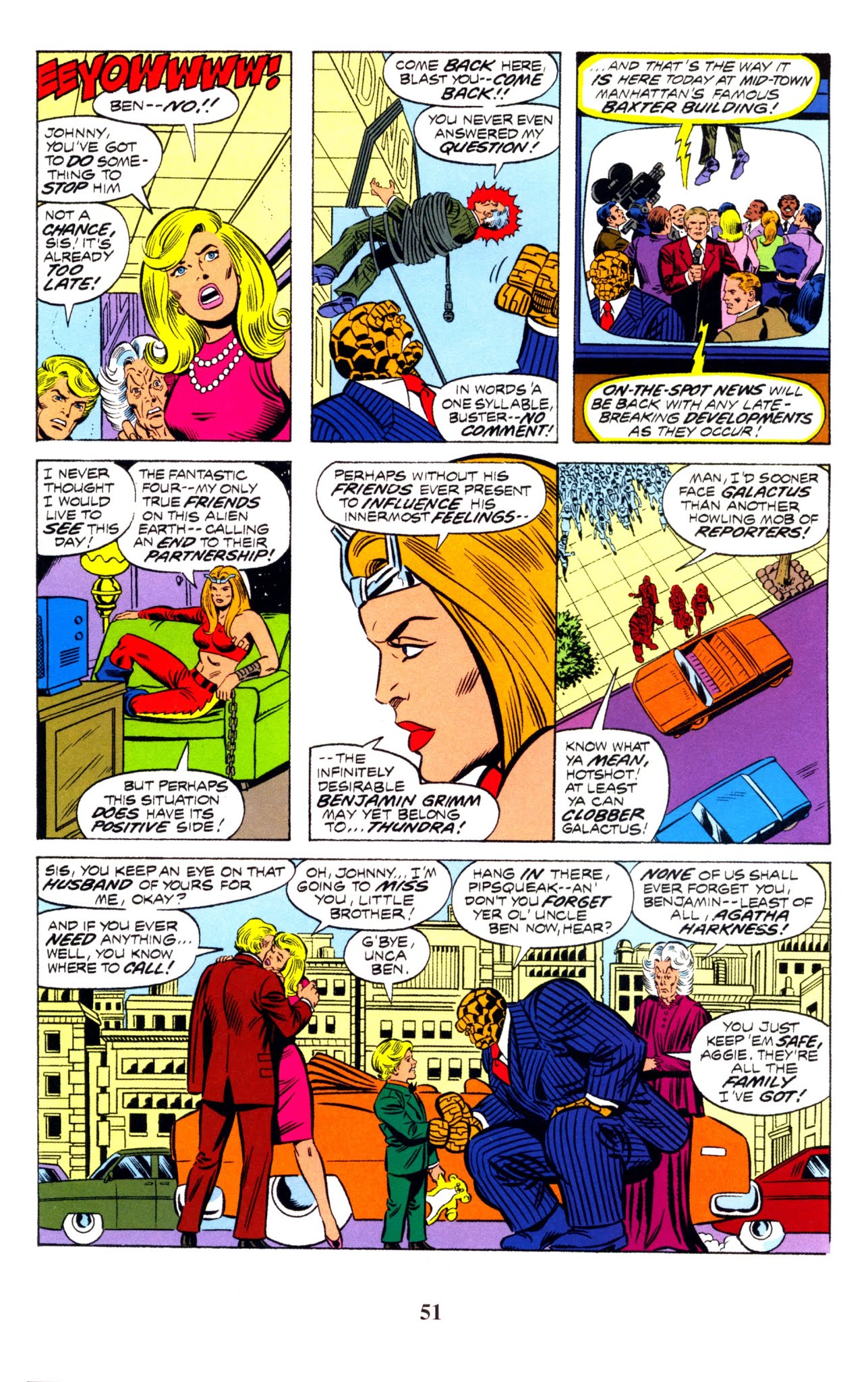 Read online Fantastic Four Visionaries: George Perez comic -  Issue # TPB 2 (Part 1) - 51