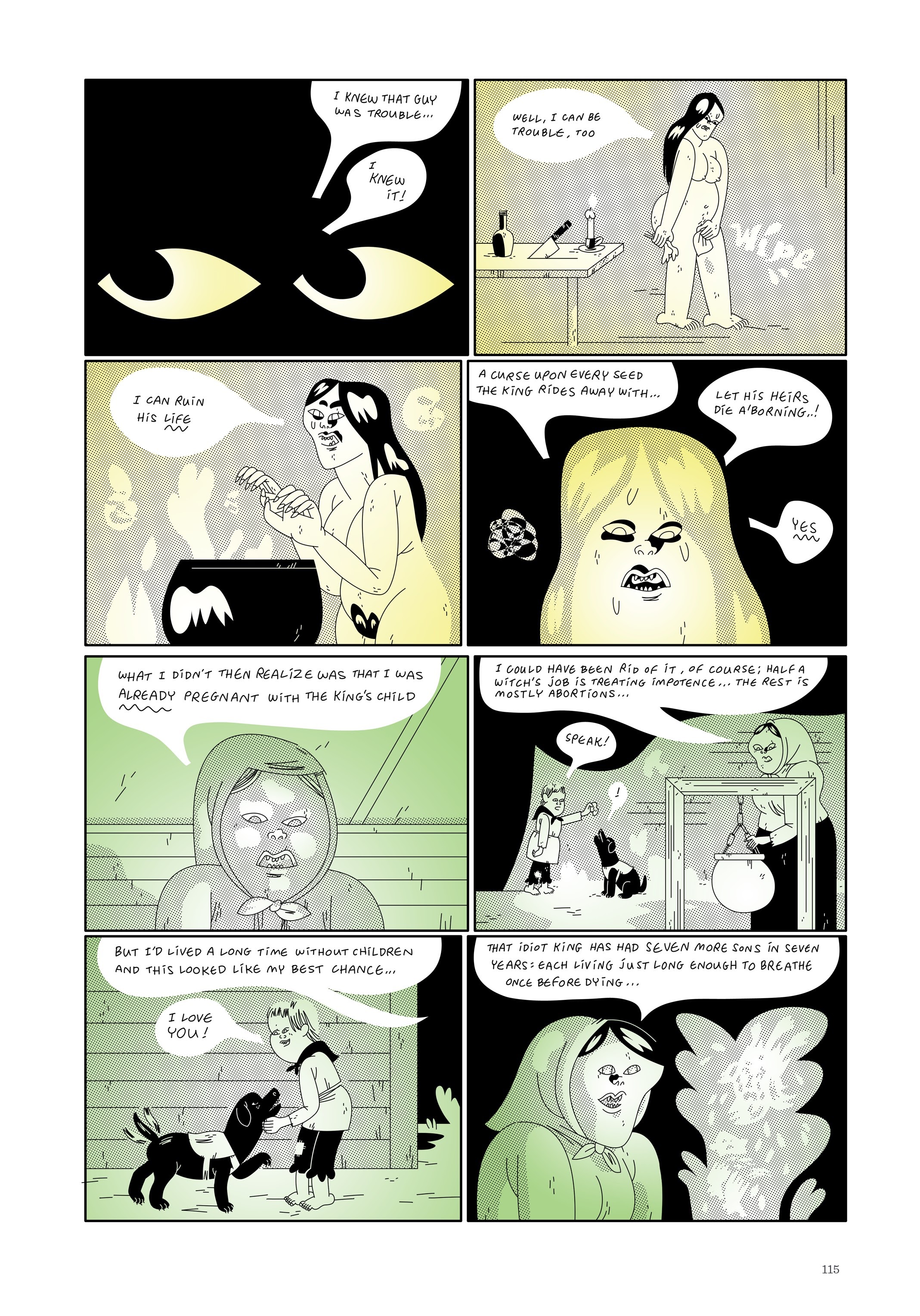 Read online Now: The New Comics Anthology comic -  Issue #6 - 115