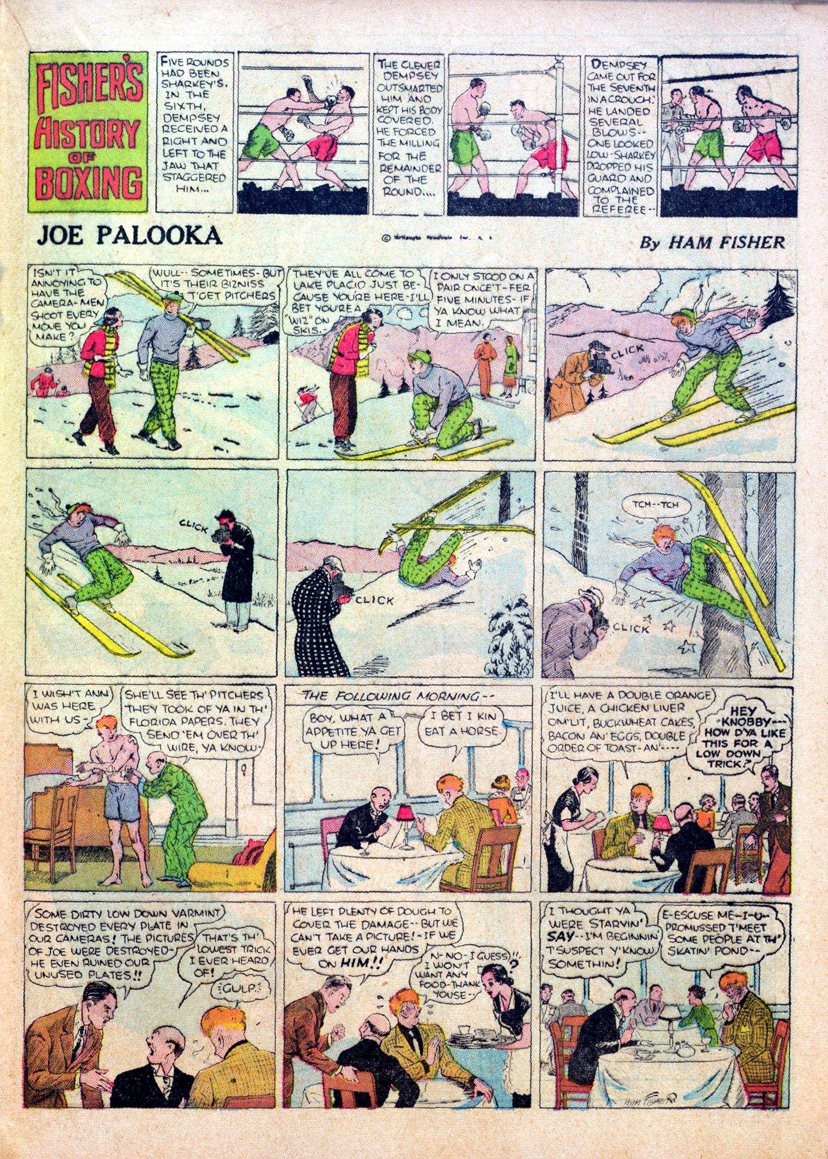 Read online Famous Funnies comic -  Issue #30 - 31