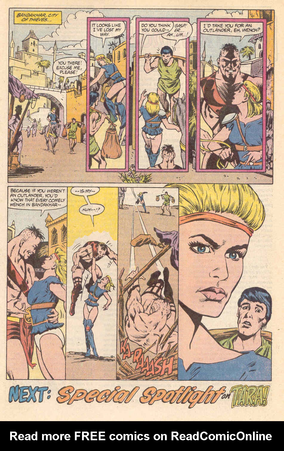 Read online Warlord (1976) comic -  Issue #116 - 22