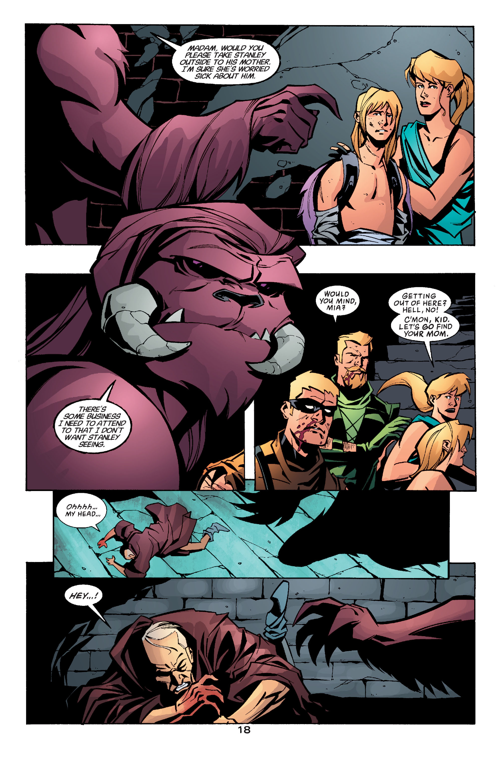 Read online Green Arrow (2001) comic -  Issue #10 - 19