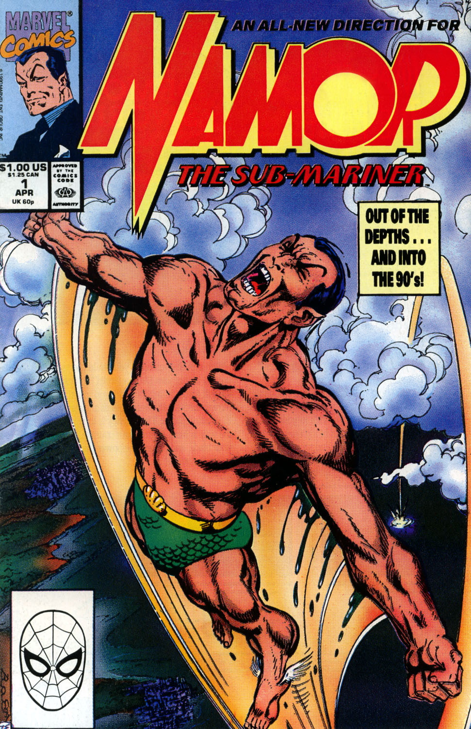 Read online Namor, The Sub-Mariner comic -  Issue #1 - 1