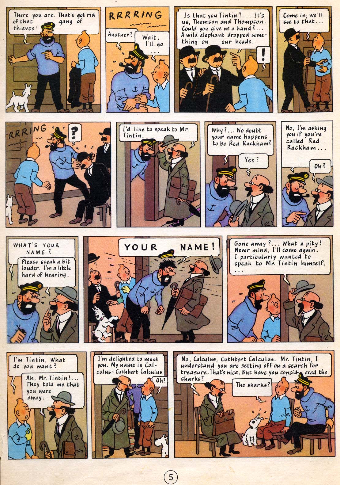 Read online The Adventures of Tintin comic -  Issue #12 - 7