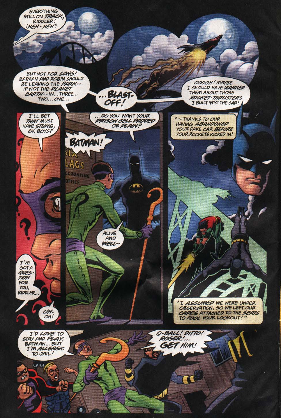 Read online Six Flags Official Park Map & Guide 2000 comic -  Issue # Full - 6