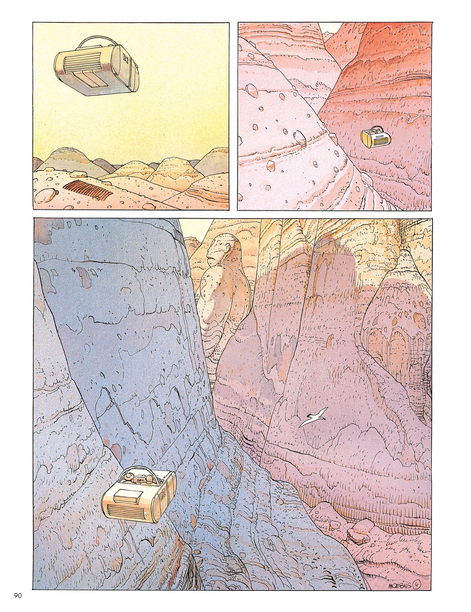 Read online Moebius Library comic -  Issue # TPB 3 - 78