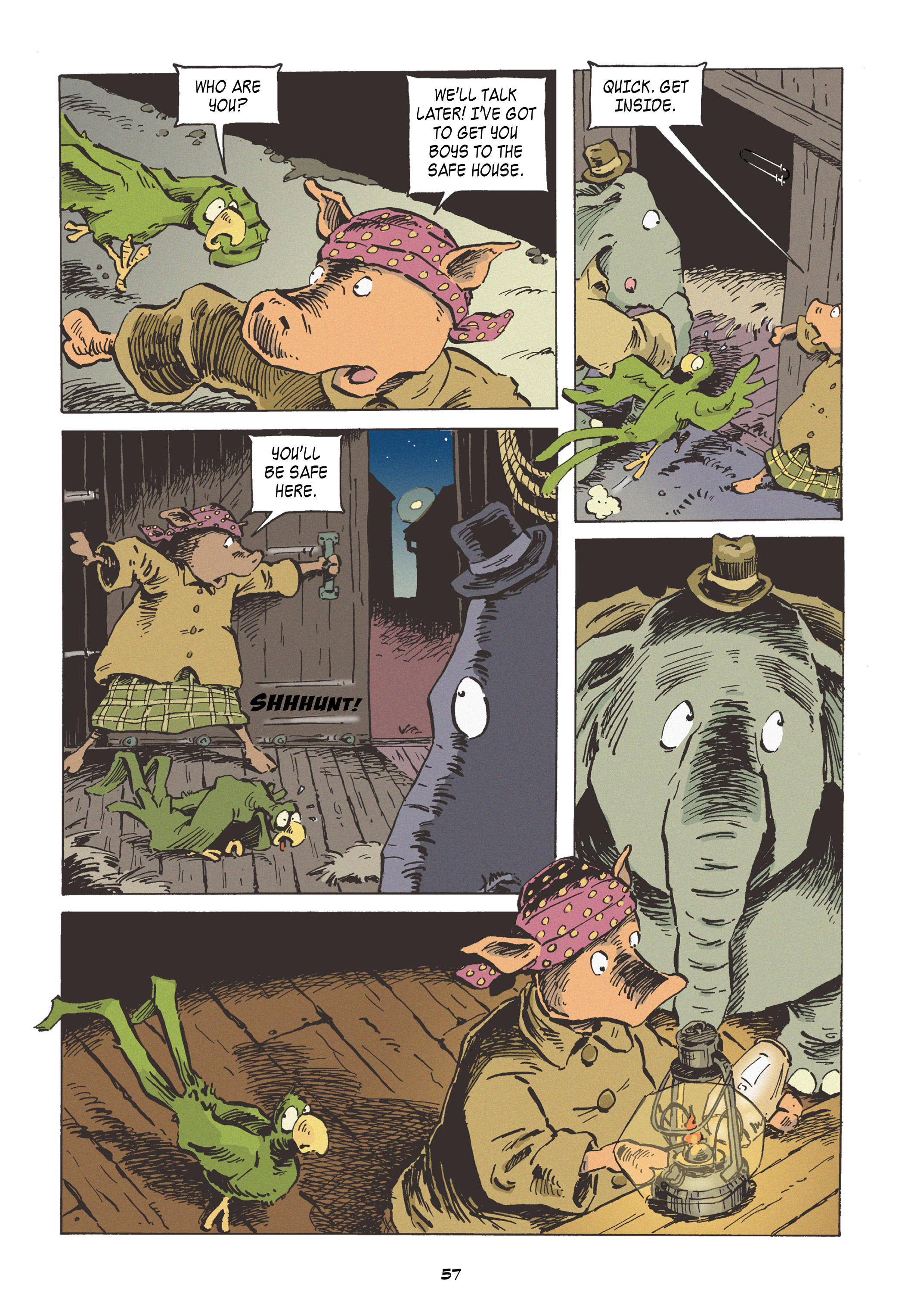 Read online Elephants Never Forget comic -  Issue # TPB 2 - 57