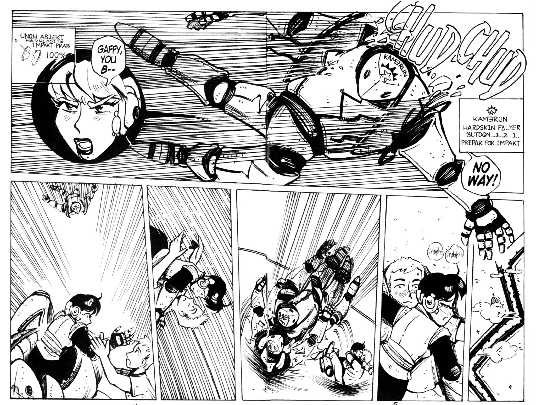 Read online Rumble Girls: Silky Warrior Tansie comic -  Issue #2 - 6