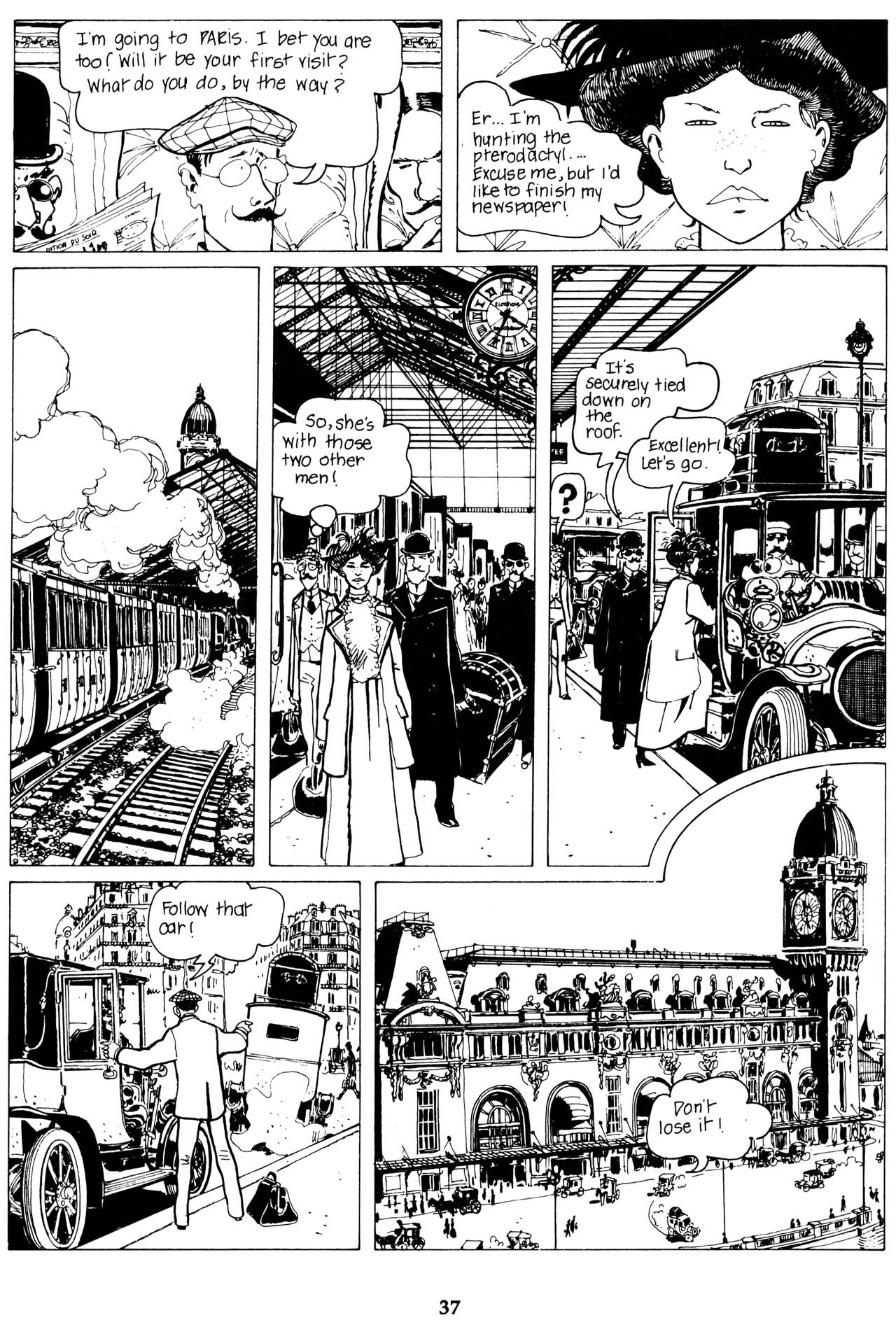 Read online The Extraordinary Adventures of Adele Blanc-Sec comic -  Issue #1 - 15