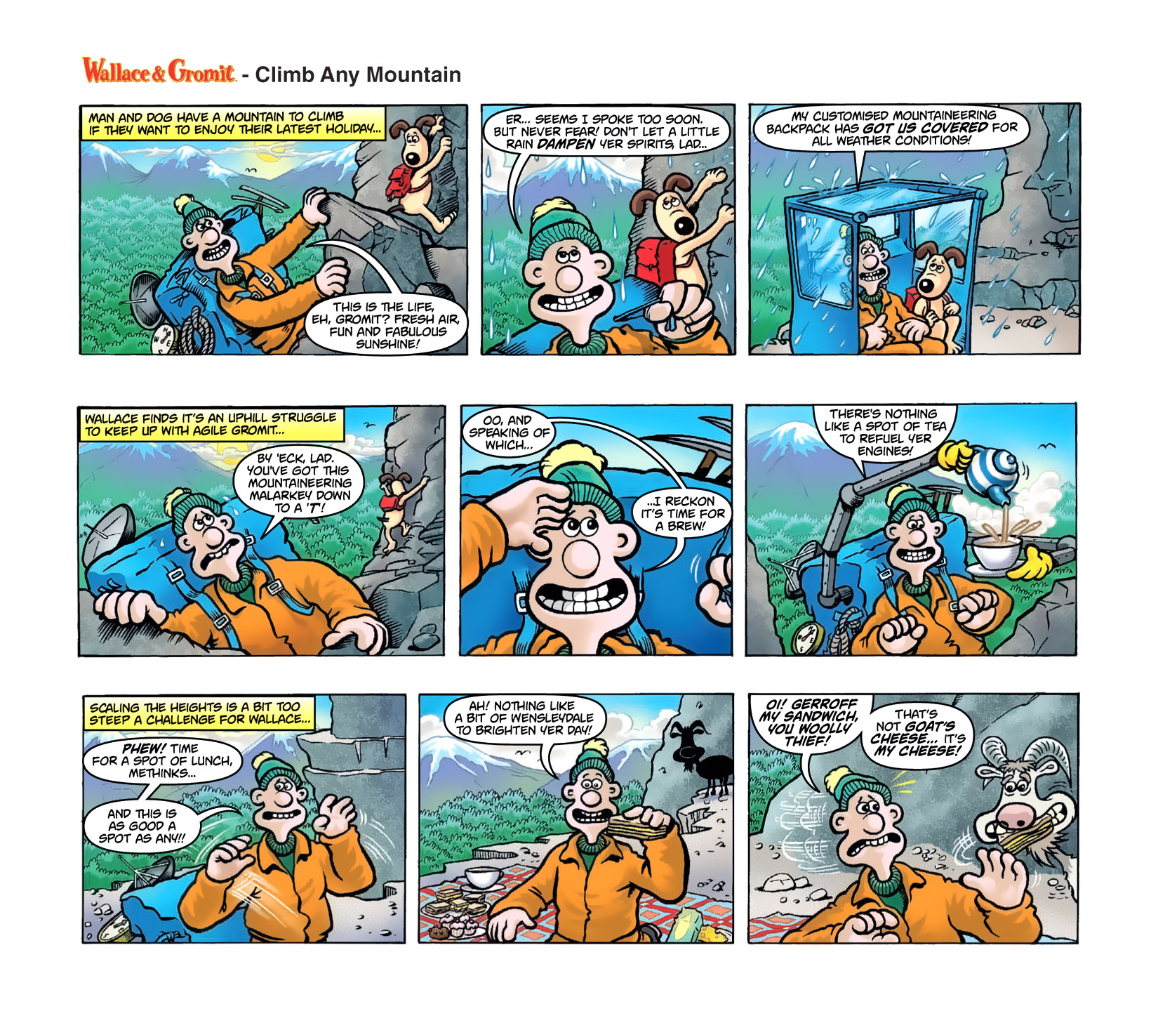 Read online Wallace & Gromit Dailies comic -  Issue #8 - 12